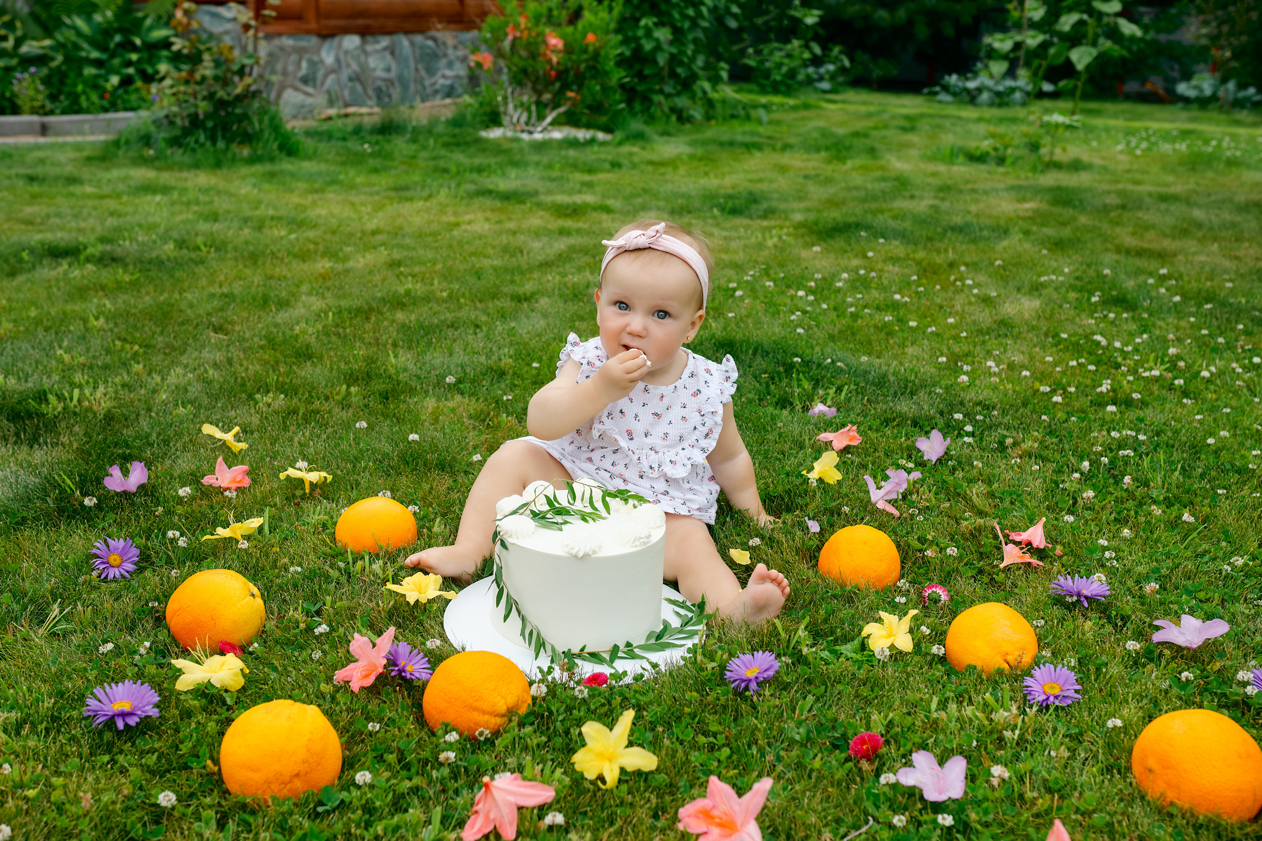 Первый годик. Фотограф новорожденных и беременности Анита Михайлова в Южно-Сахалинск