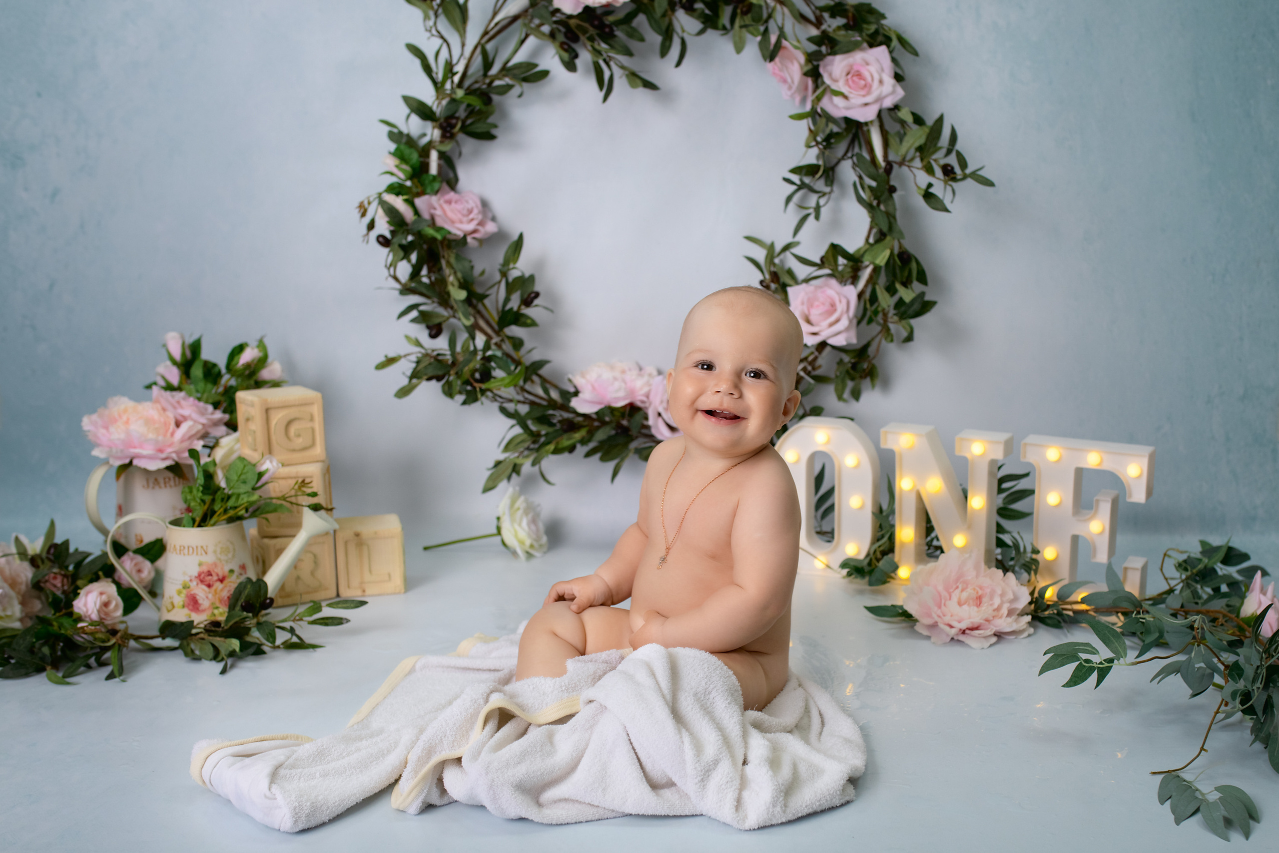 Первый годик. Фотограф новорожденных и беременности Анита Михайлова в Южно-Сахалинск