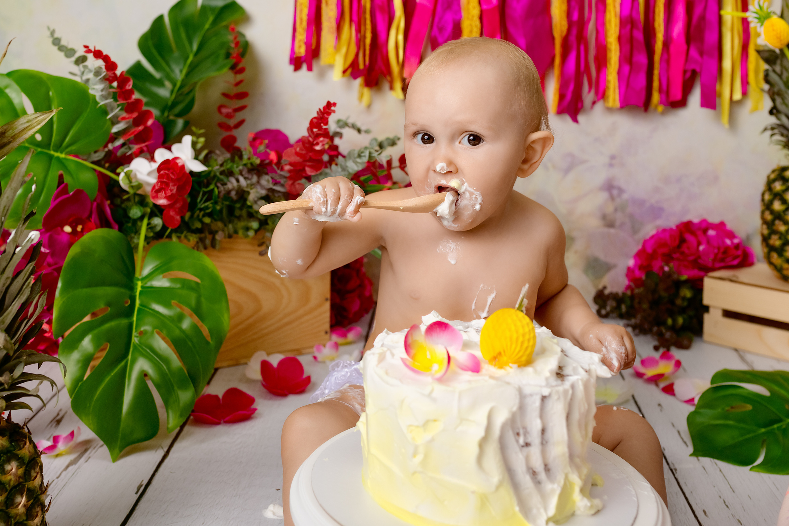 Первый годик. Фотограф новорожденных и беременности Анита Михайлова в Южно-Сахалинск