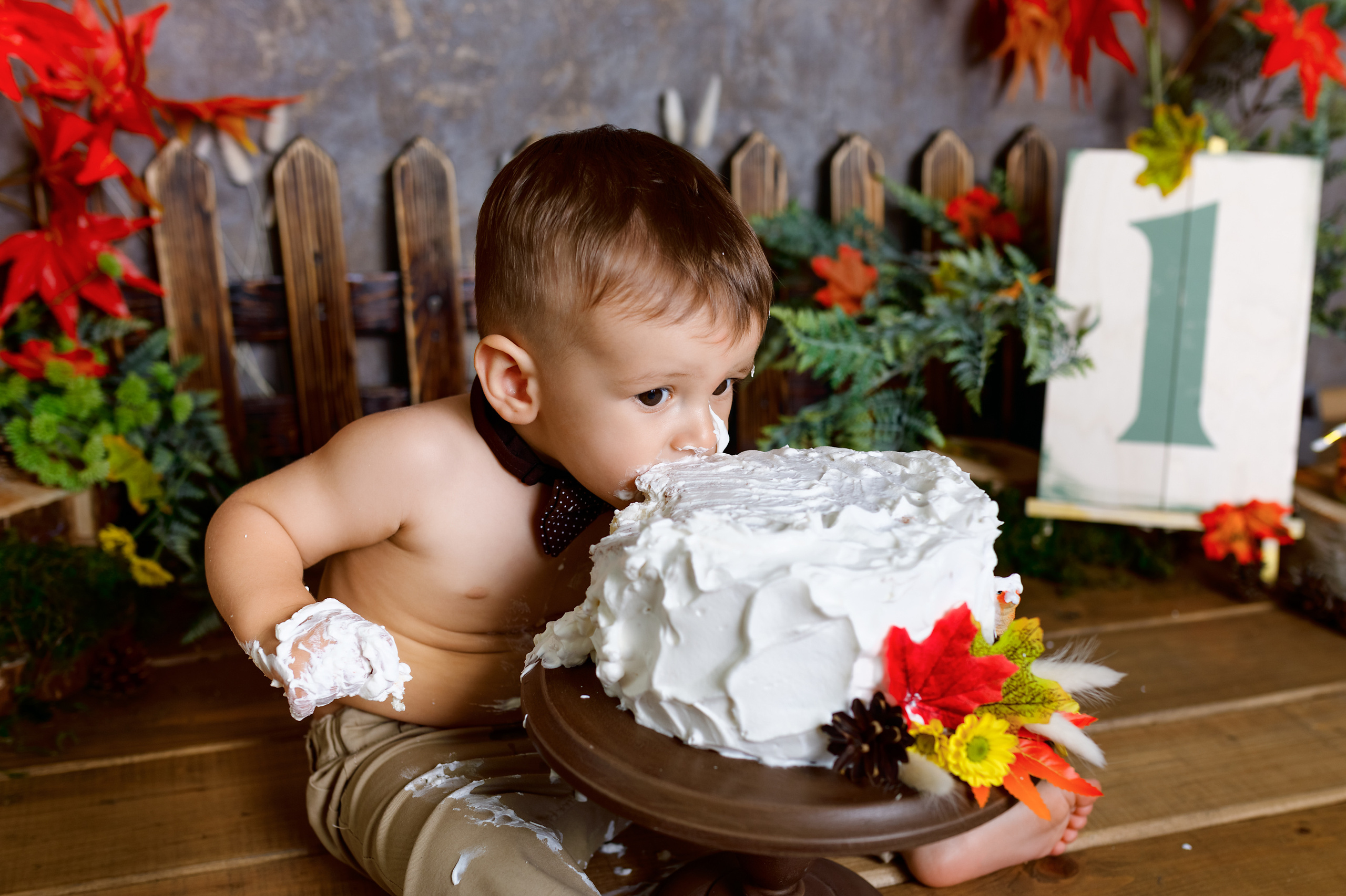 Первый годик. Фотограф новорожденных и беременности Анита Михайлова в Южно-Сахалинск