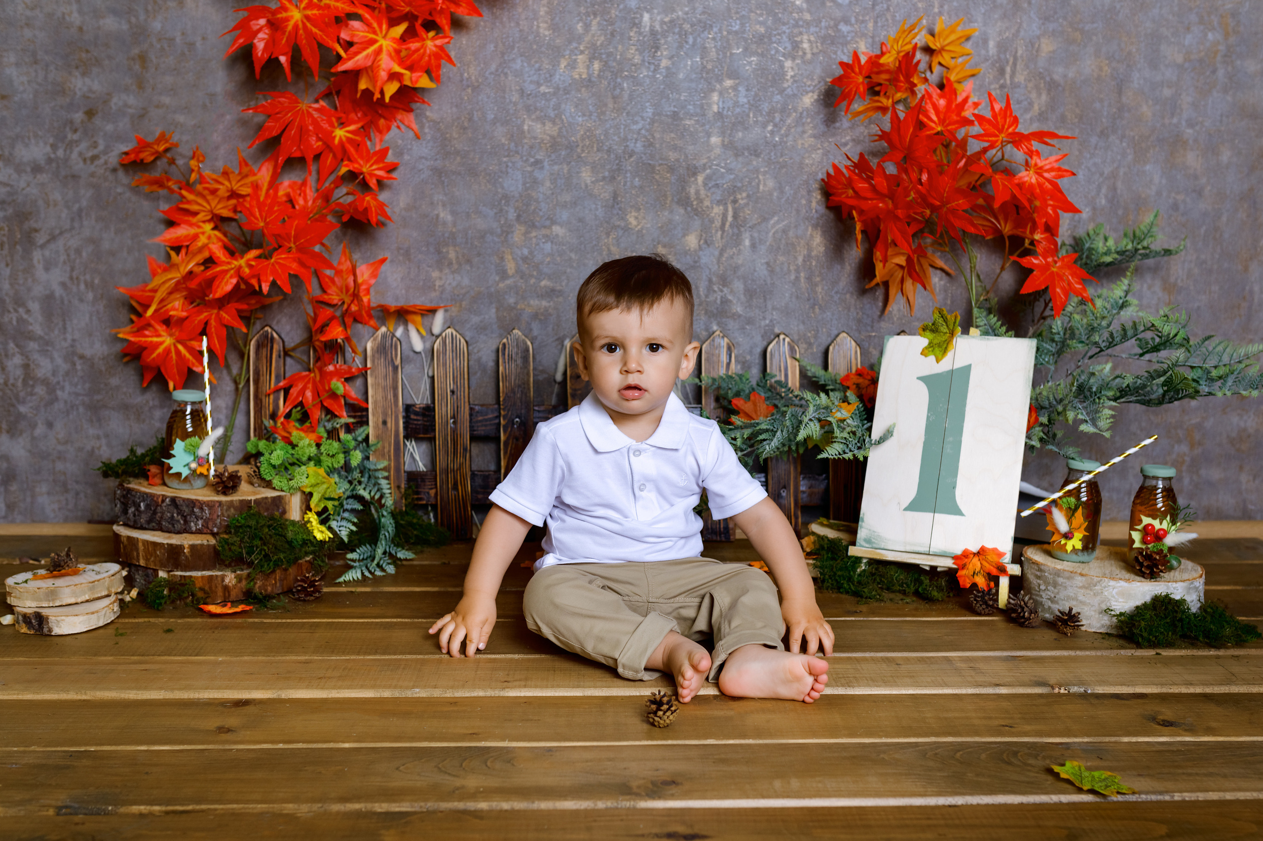Первый годик. Фотограф новорожденных и беременности Анита Михайлова в Южно-Сахалинск