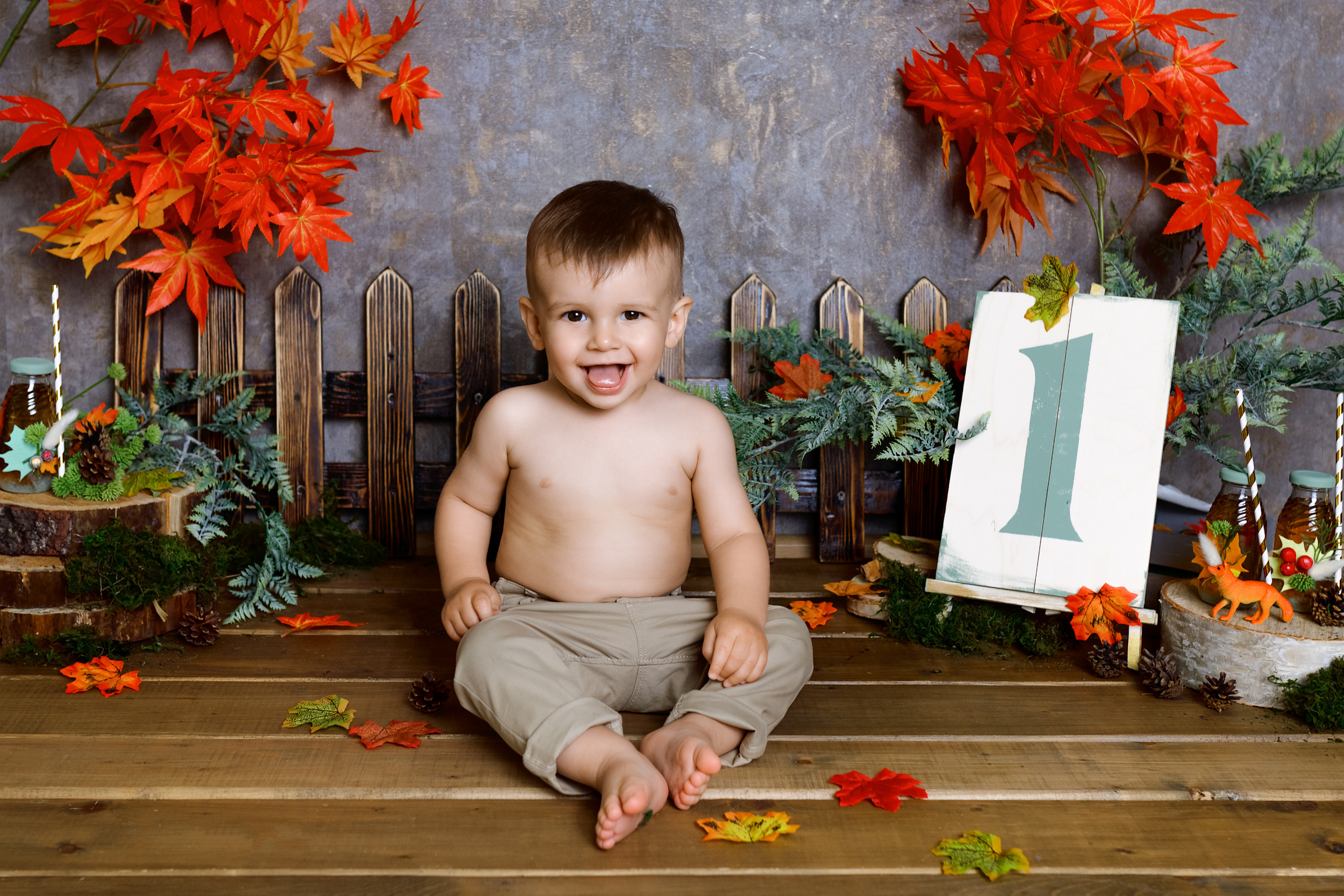 Первый годик. Фотограф новорожденных и беременности Анита Михайлова в Южно-Сахалинск