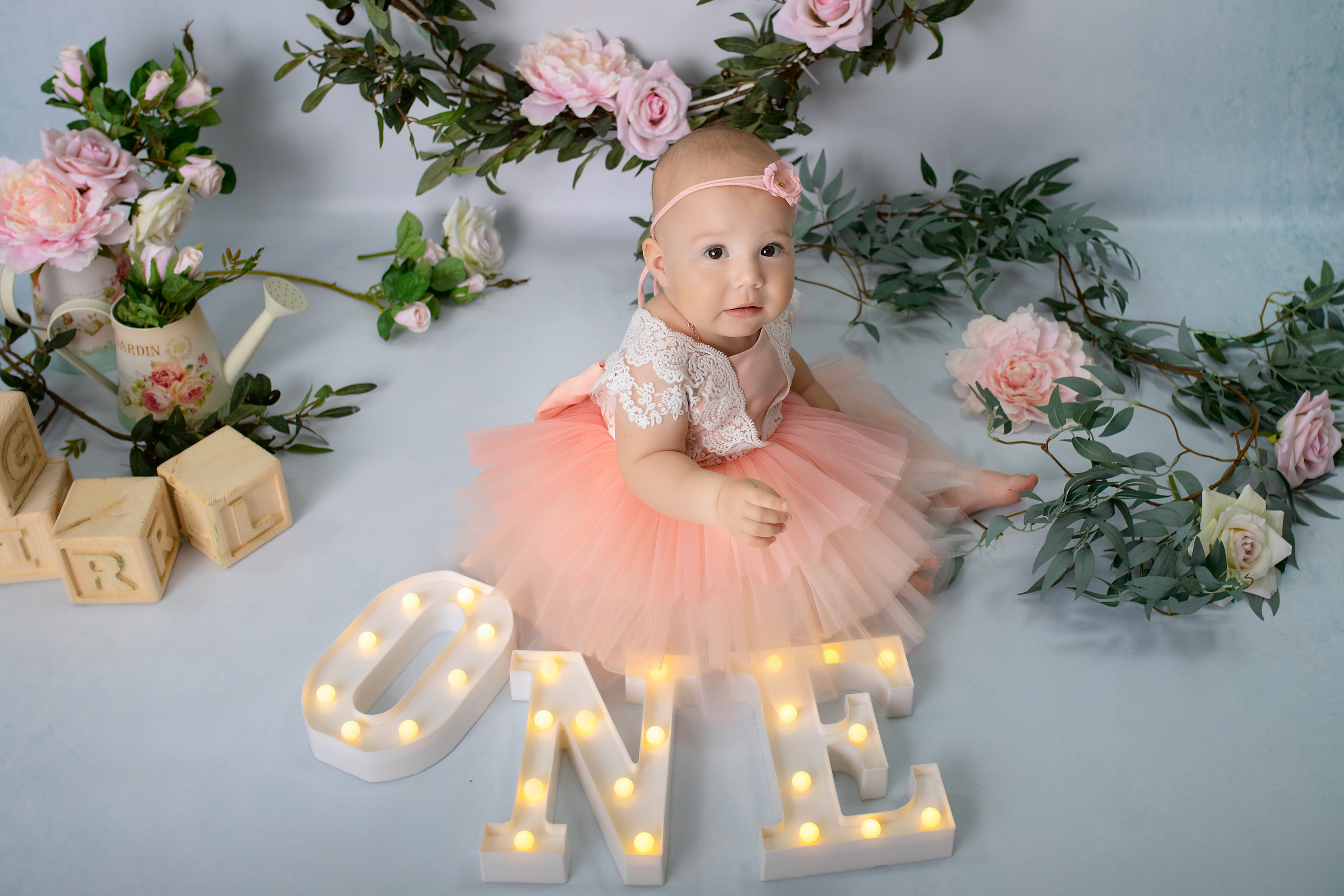 Первый годик. Фотограф новорожденных и беременности Анита Михайлова в Южно-Сахалинск