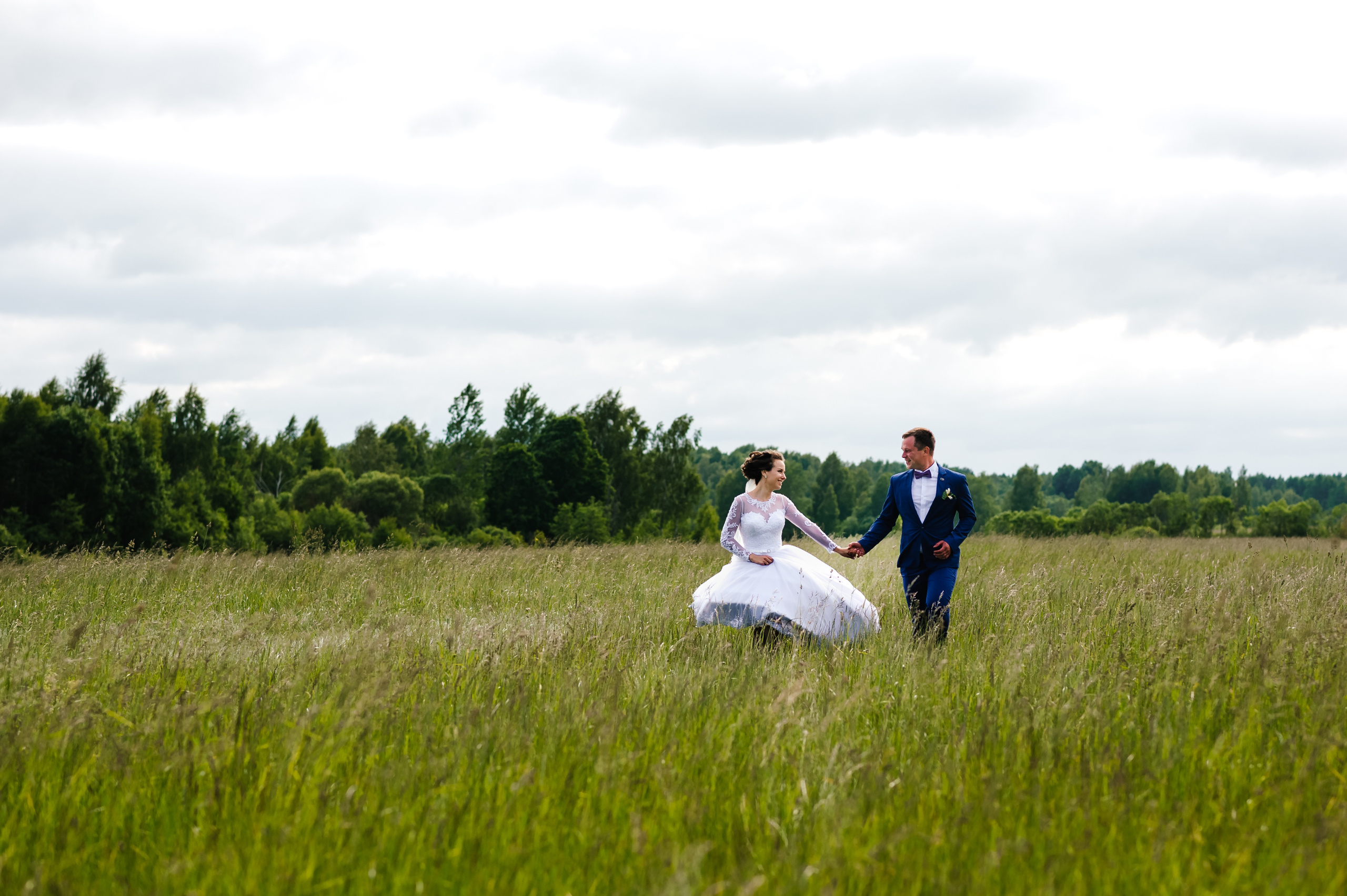 Свадебная съемка полного дня. Свадебный, репортажный и семейный фотограф в Москве Арина Зак