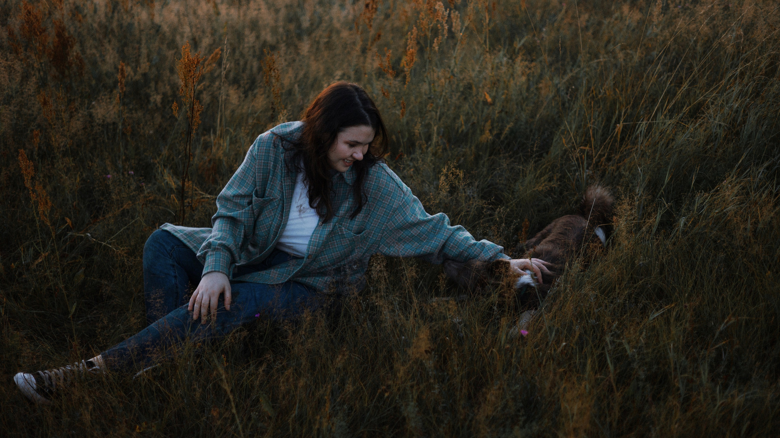 Полина и Паддингтон. Фотограф-анималист Богданова Полина