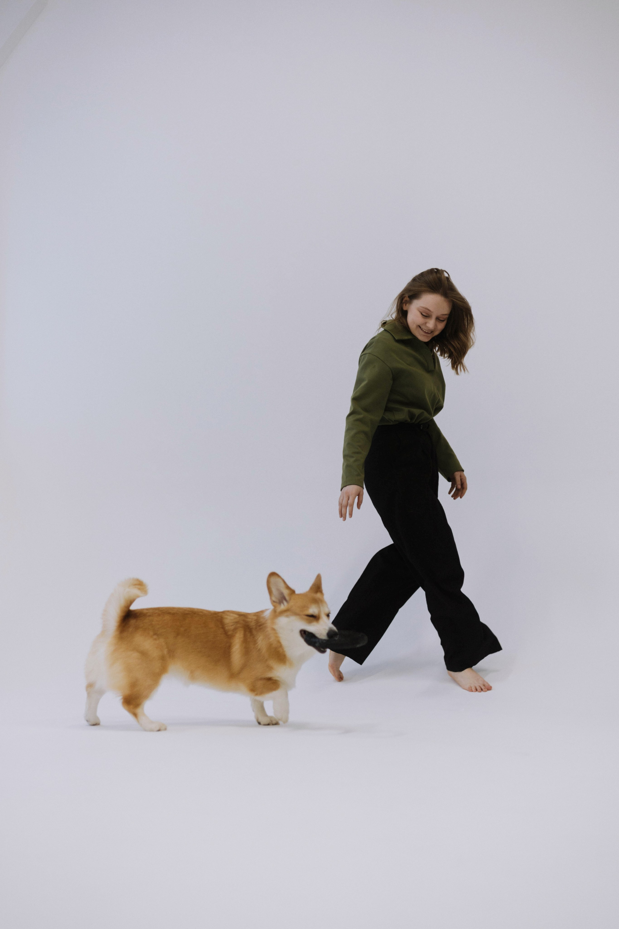 Настя и Мия. Фотограф-анималист Богданова Полина