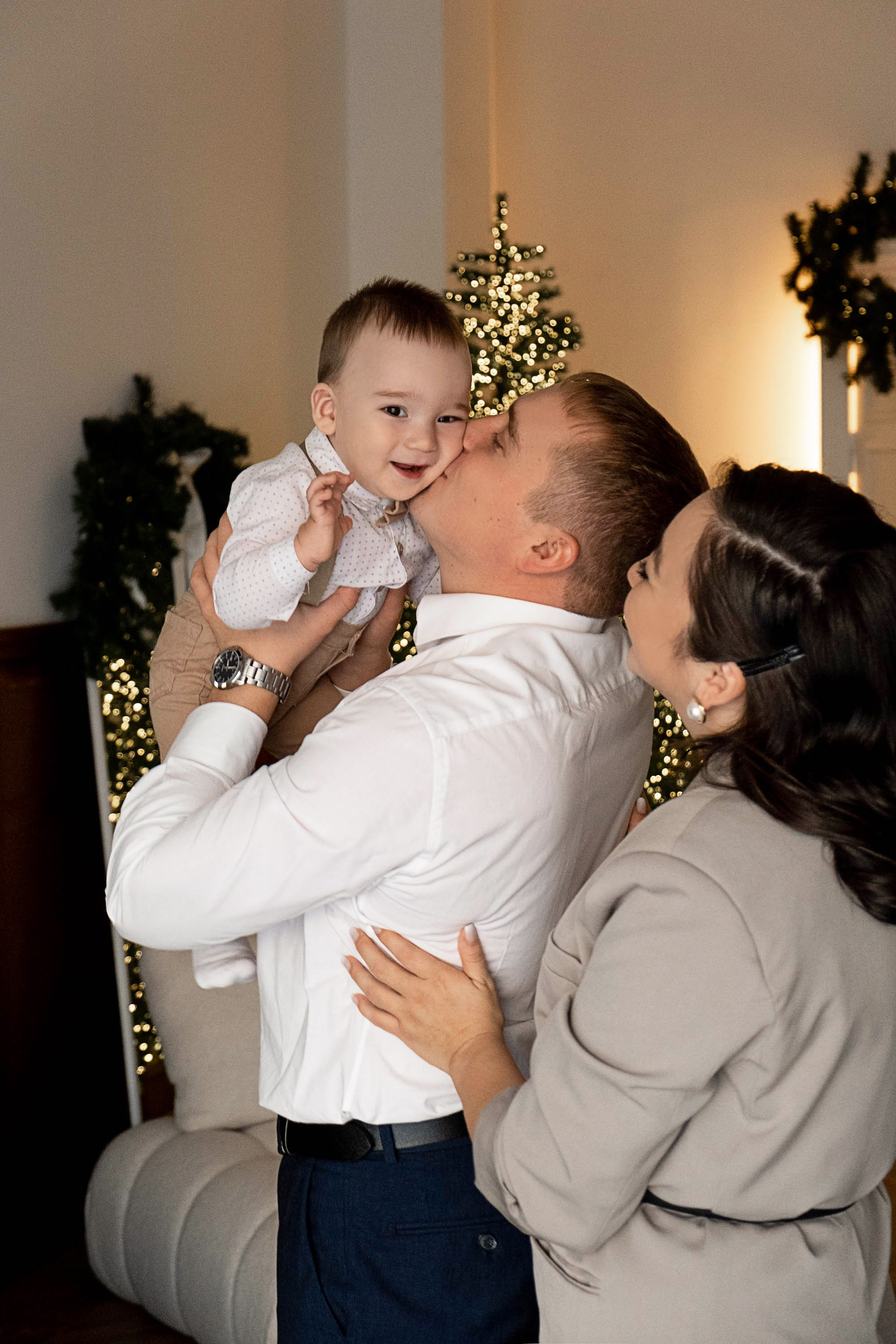 Джамиля, Юра и малыш Андрюша: Новогодняя. Свадебный и семейный фотограф в Тюмени Екатерина Дубровина