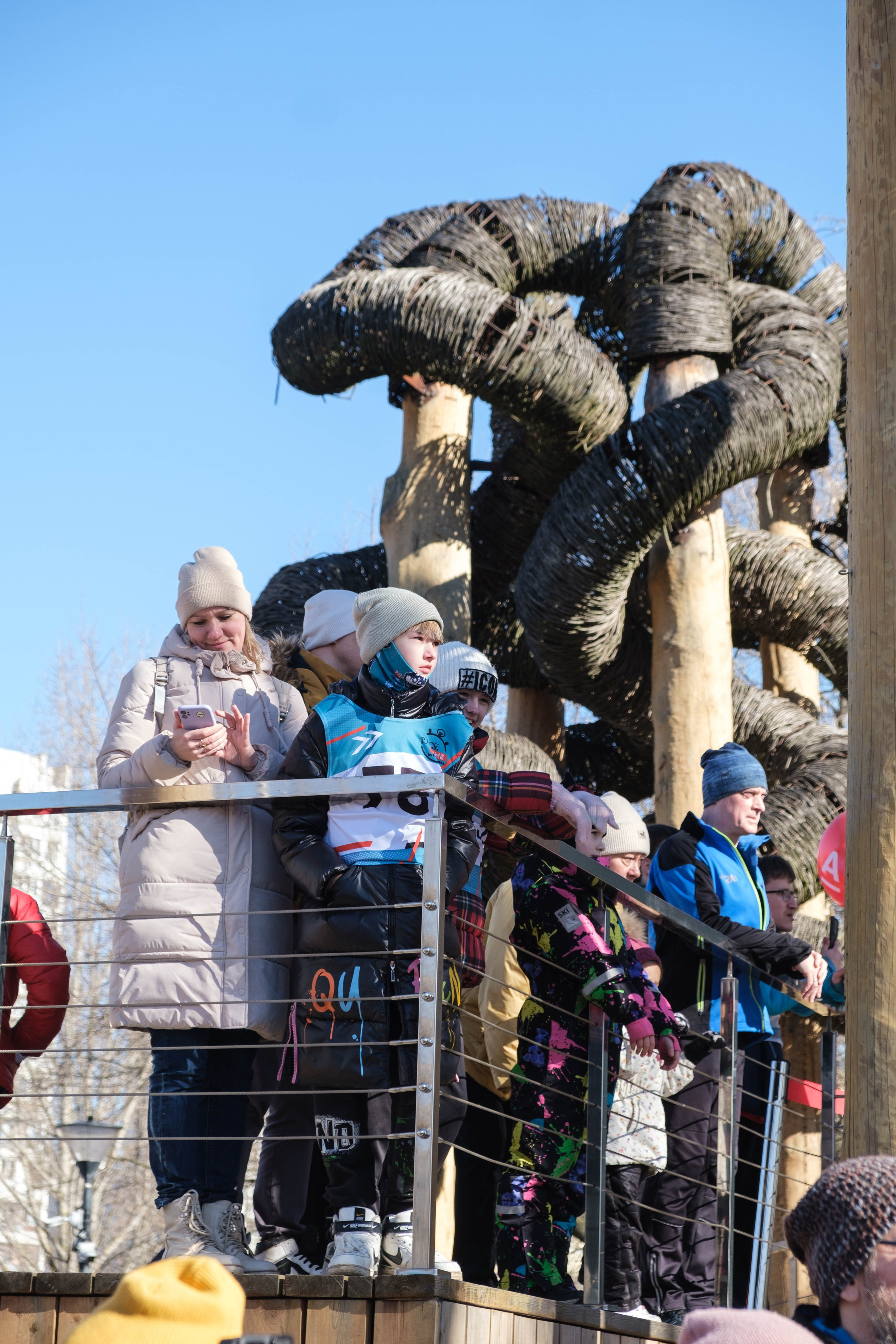 8 марта в парке. Фотограф Диана Иремадзе