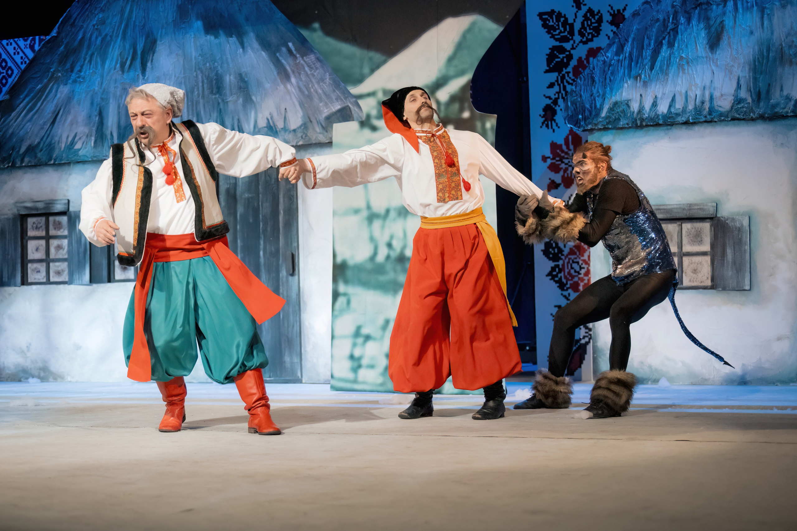 Спектакль «Ночь перед рождеством». Марк Шишкин — репортажный фотограф в Воронеже и России