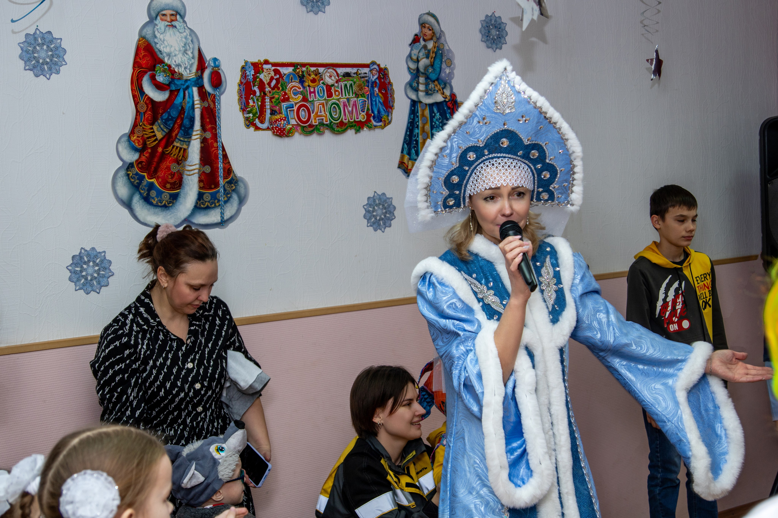 Детский праздник и ёлка желаний при участии Роснефть. Фотограф в Самаре Алексей Головачёв