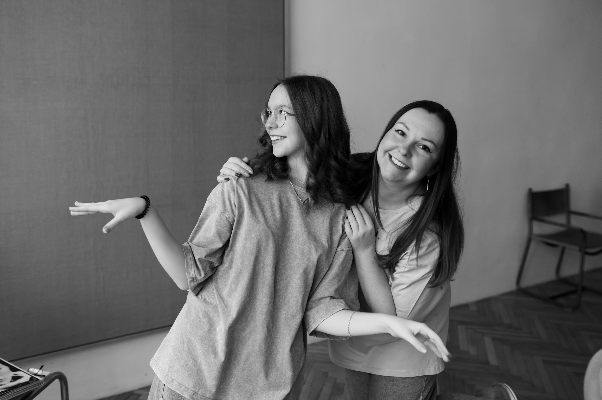 Семья. Минимализм. Фотограф Марина Росси