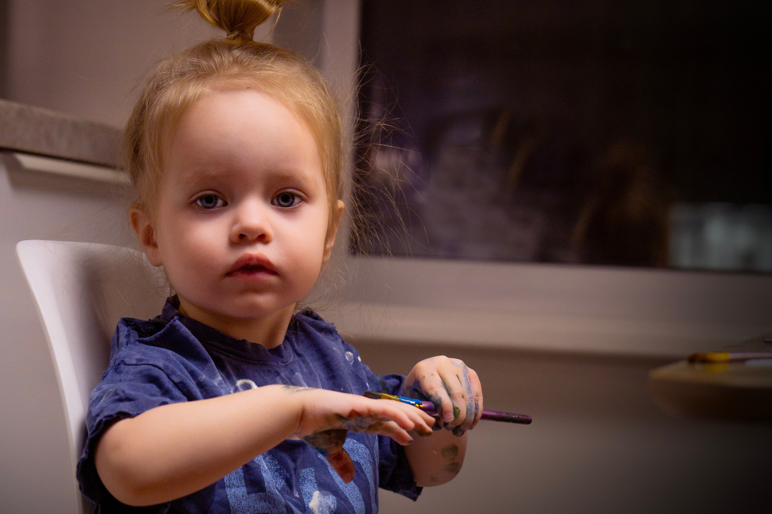 «Домашний вечер». Крамер Юлиана детский и семейный фотограф