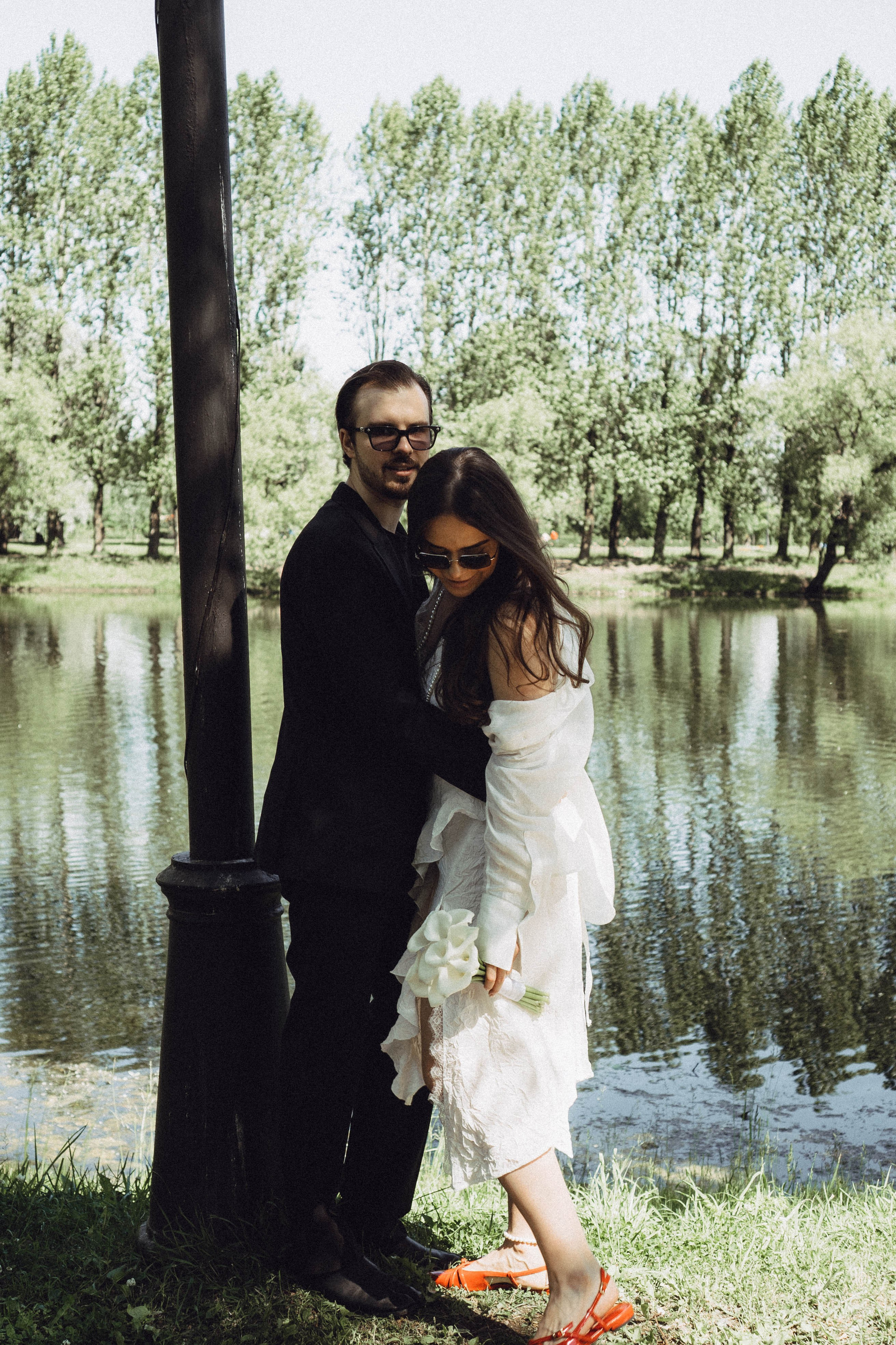 СВАДЕБНАЯ СЬЕМКА В ПАРКЕ ПОБЕДЫ И ПРОГУЛКА ПО МОСКОВСКОМУ ПРОСПЕКТУ. Профессиональный фотограф, Санкт-Петербург — Виктория Богомолова