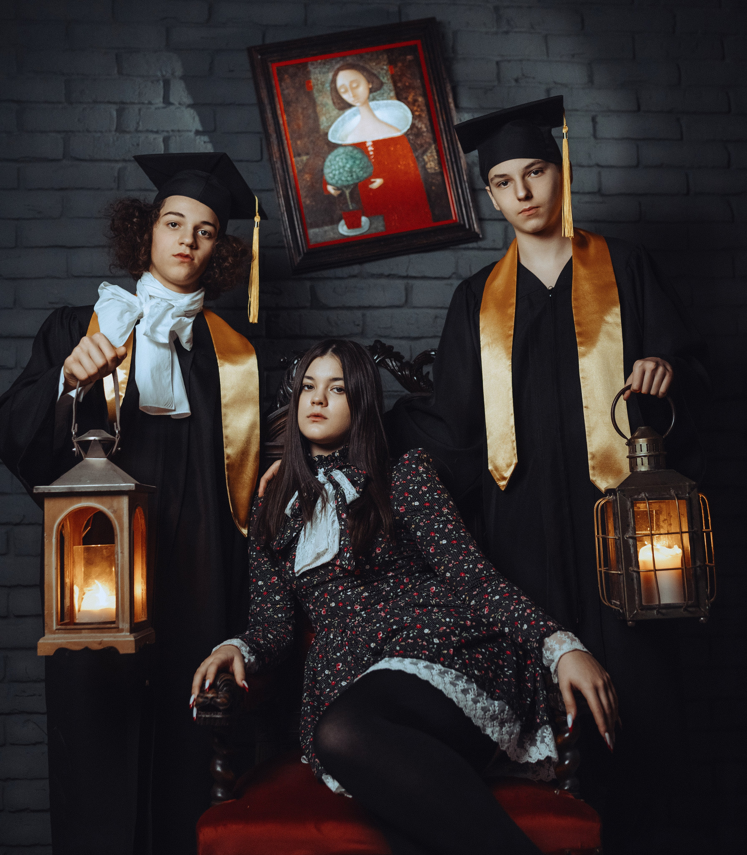 Стилизованный выпуск лицея. Фотограф Олег Сотник