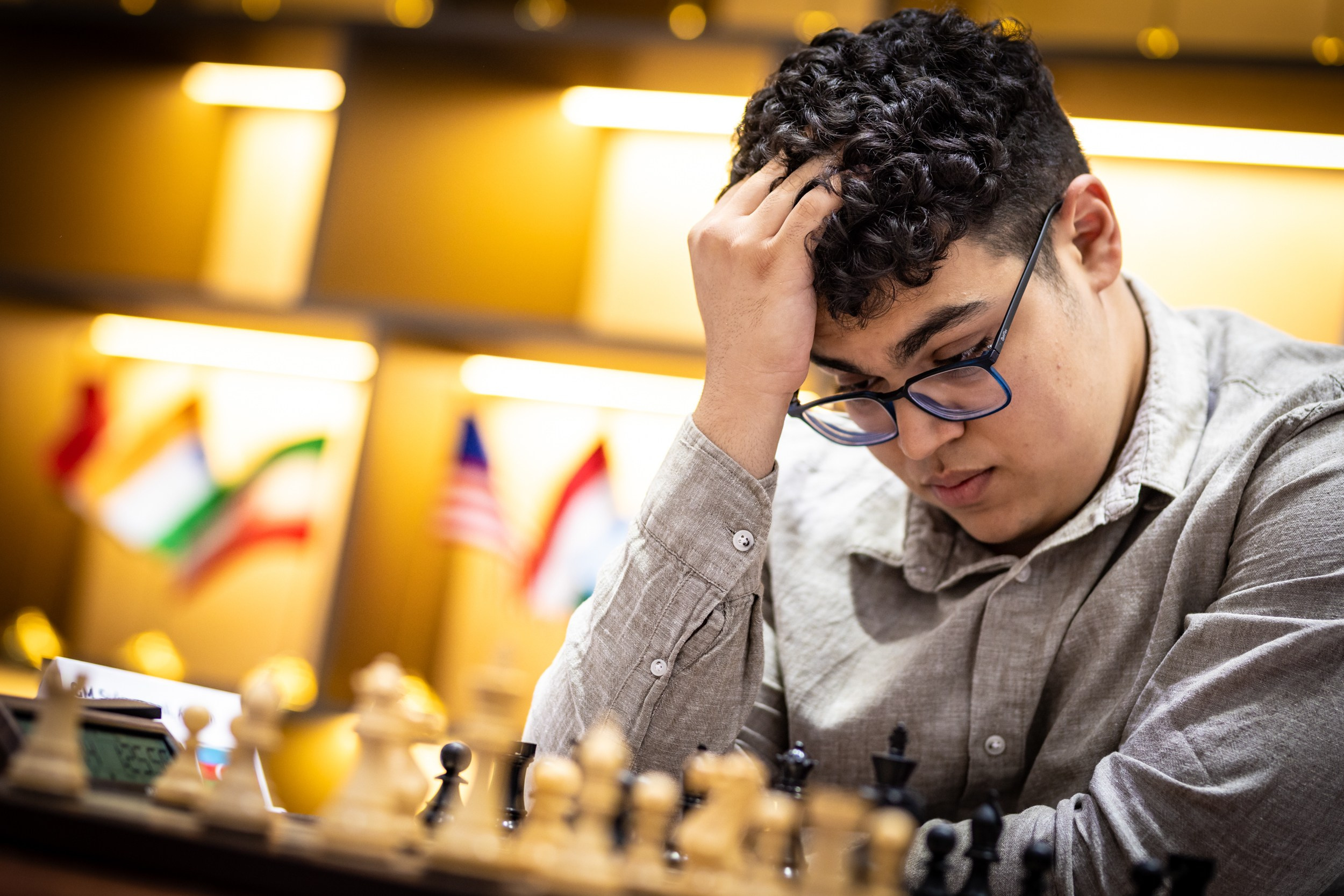 2025.08.31 1st. FUJAIRAH GLOBAL Chess Championship — Round8. Фотограф Анна Штурман (репортажная съёмка любых событий и мероприятий) Anna Shtourman photographer