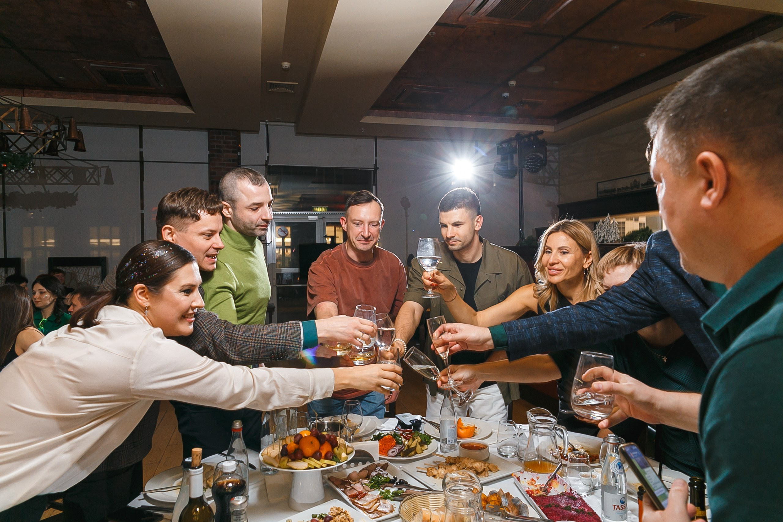 Новогодняя вечеринка компании Econex. Событийный фотограф Максим Бескоровайновнов