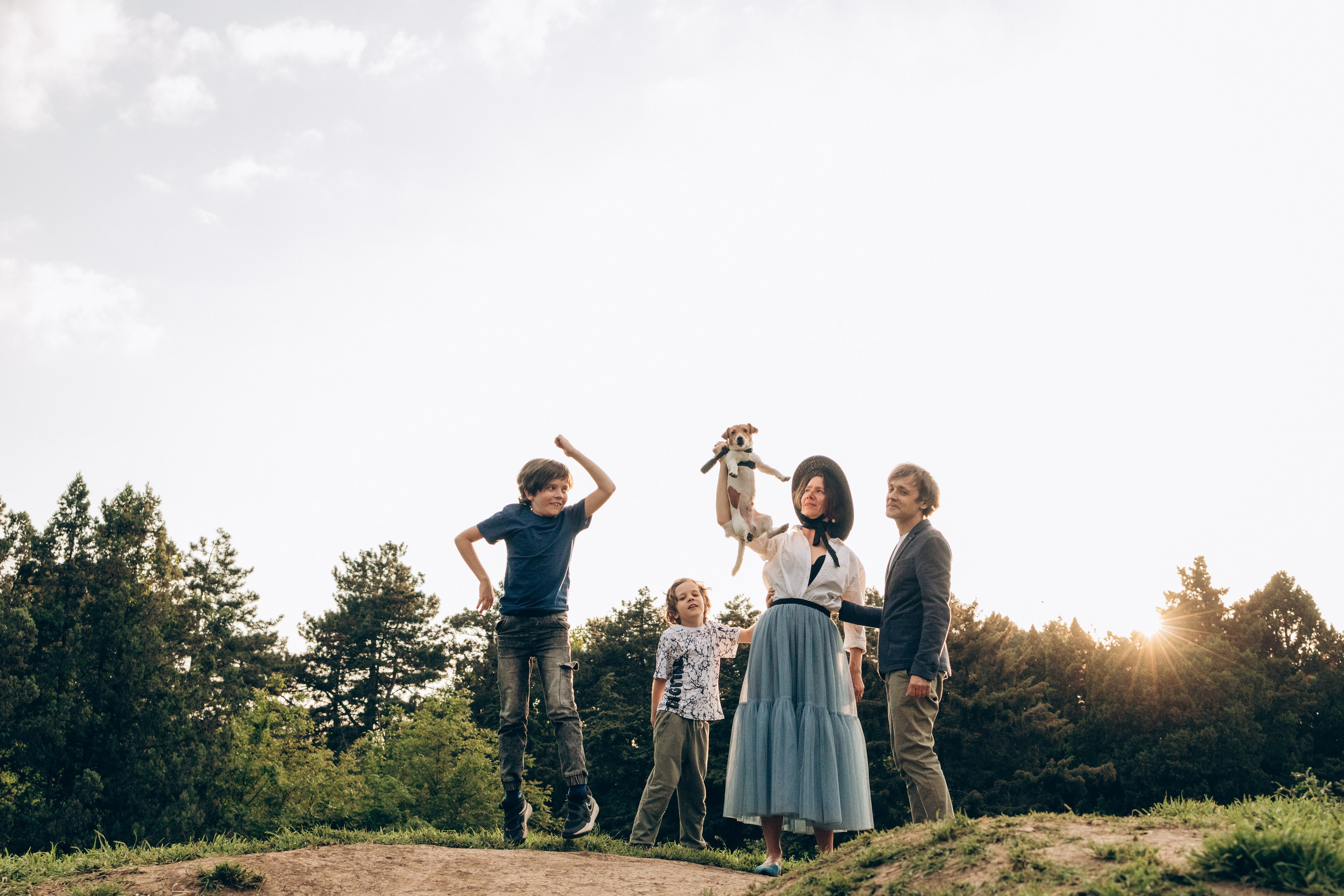 Семейная прогулка в парке. Семейный фотограф Наталия Демченко, Краснодар