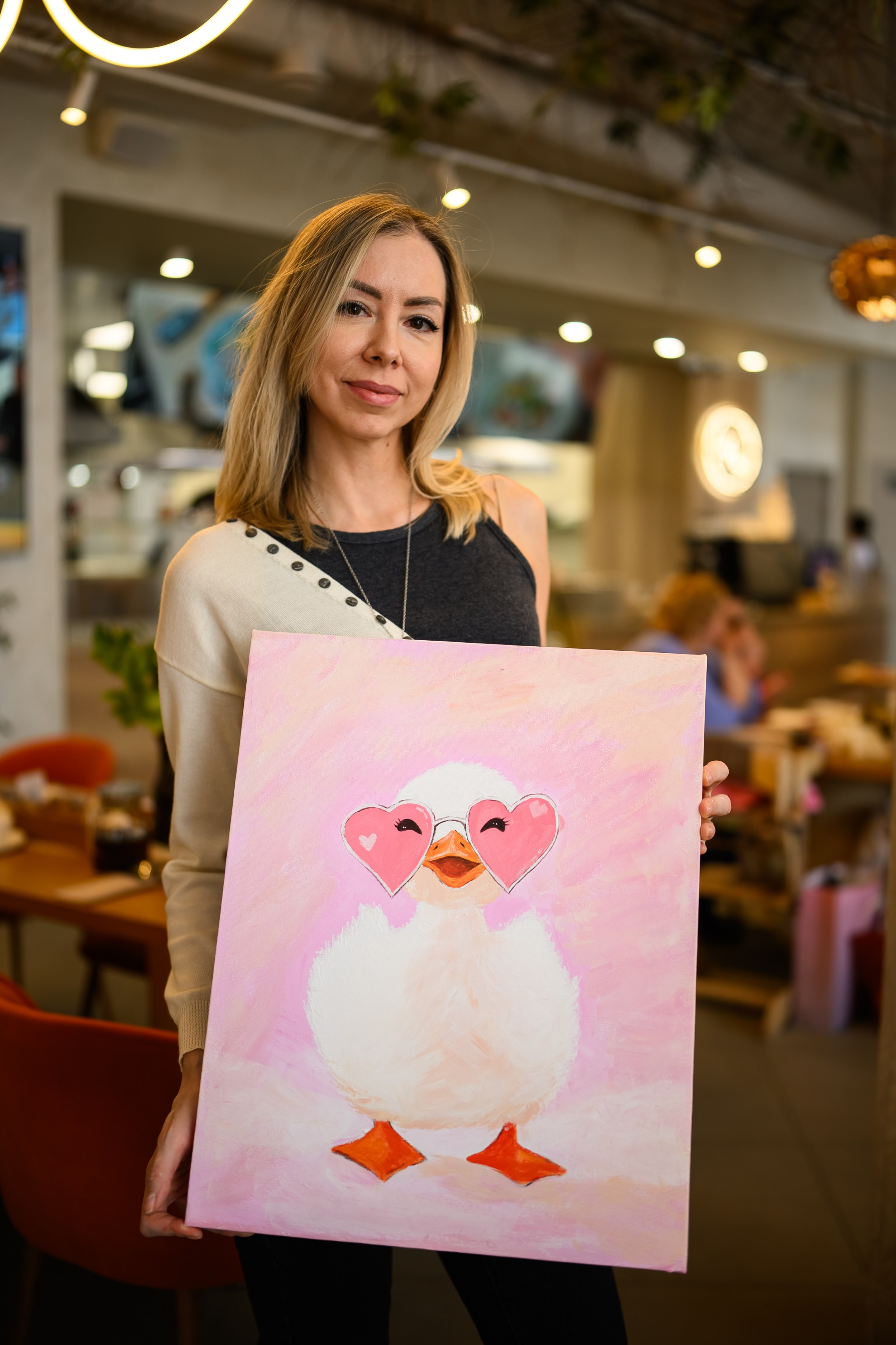 Мастер-класс по рисованию в ресторане Урман