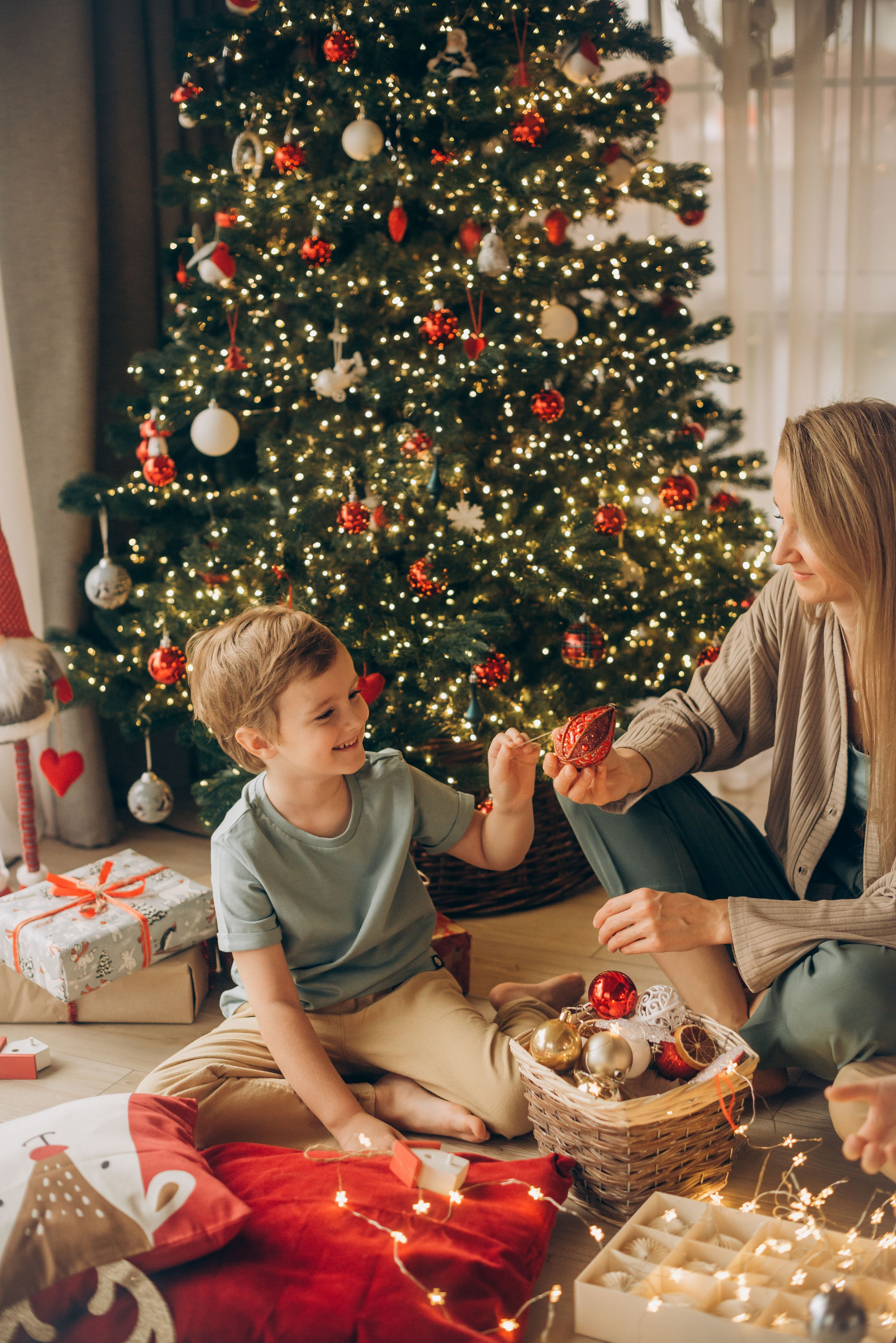 Домашние новогодние истории. Семейный фотограф в Домодедово и Москве Елена Пичугина