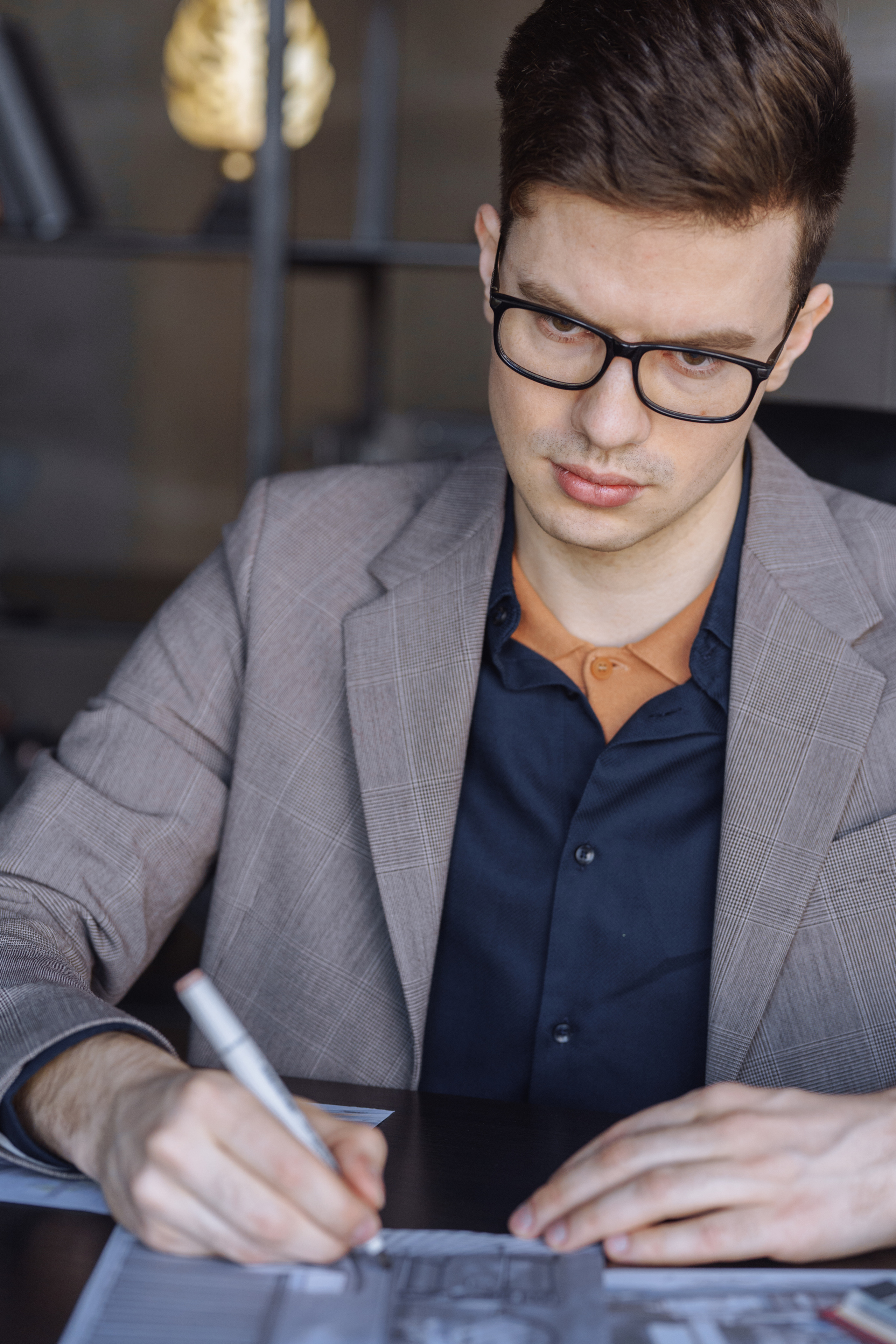 Александр — архитектор. Фотограф Нинель Гюрсой, г. Москва