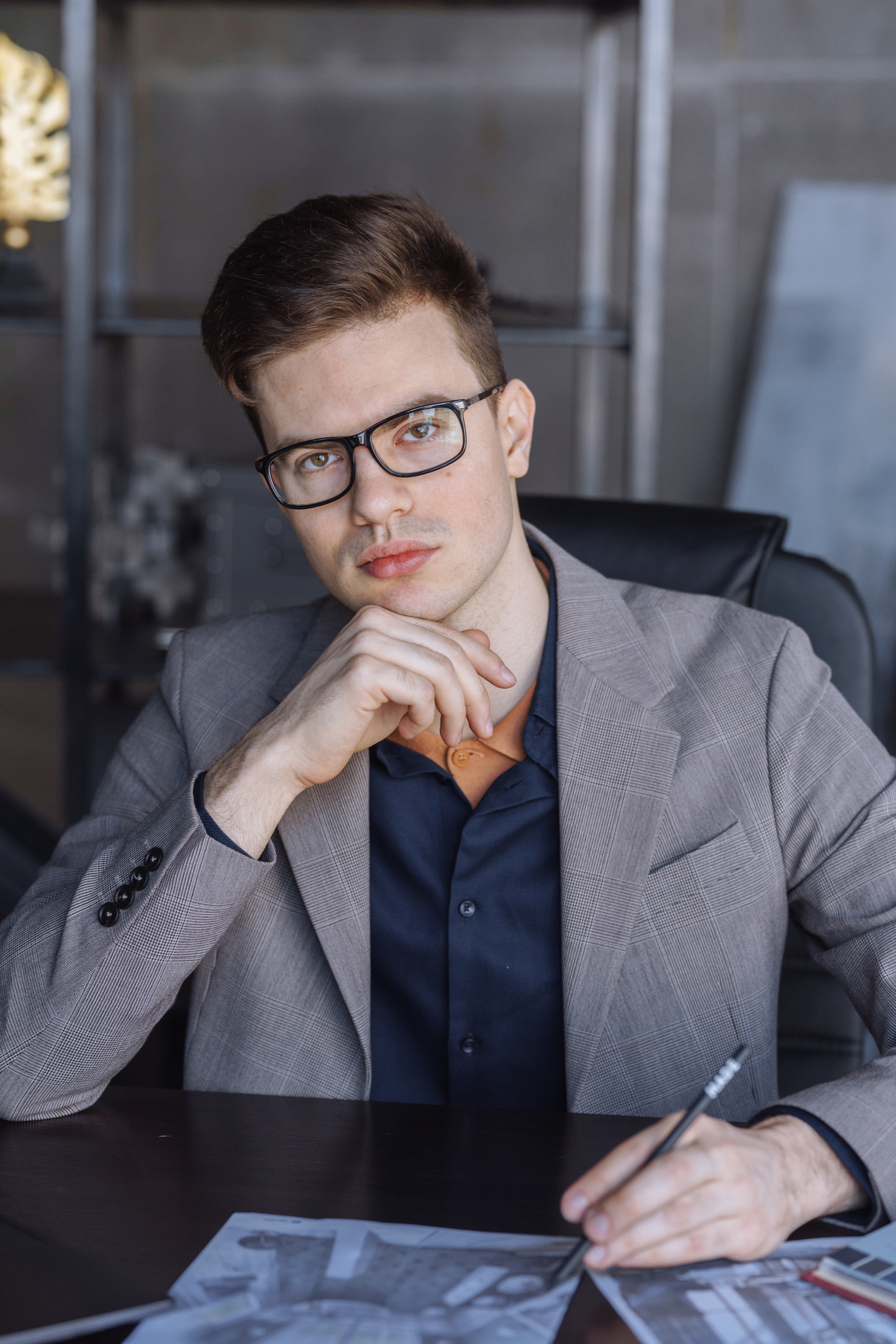 Александр — архитектор. Фотограф Нинель Гюрсой, г. Москва