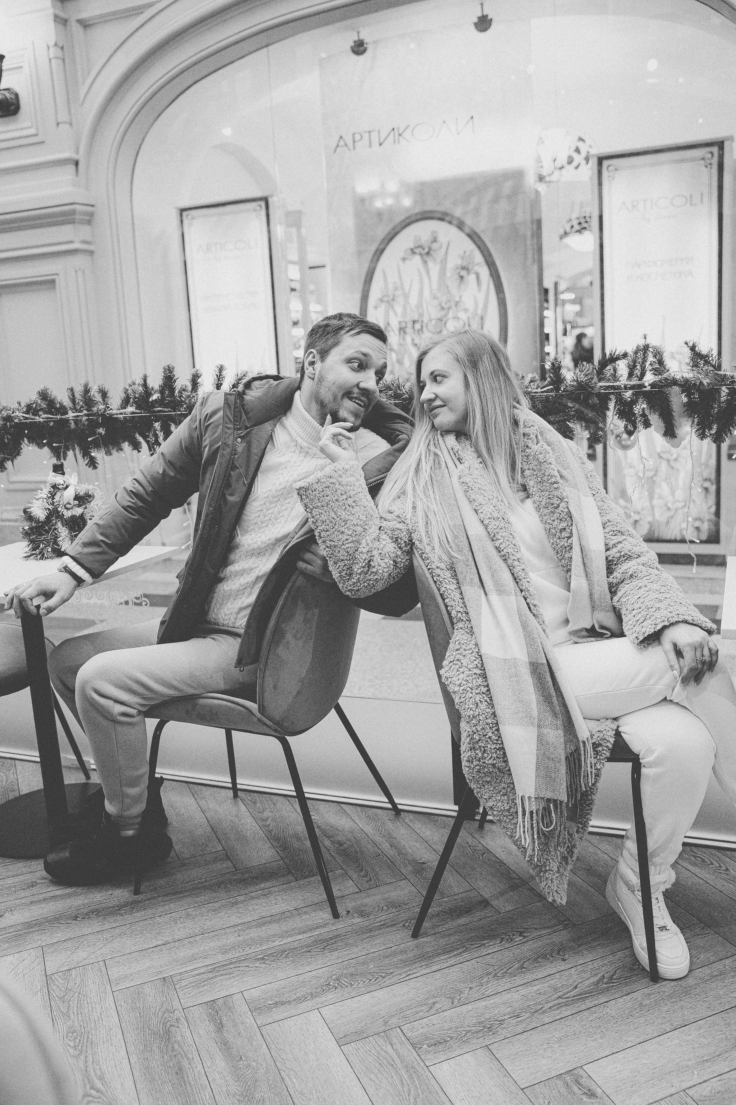 Маша и Саша. Фотограф Нинель Гюрсой, г. Москва