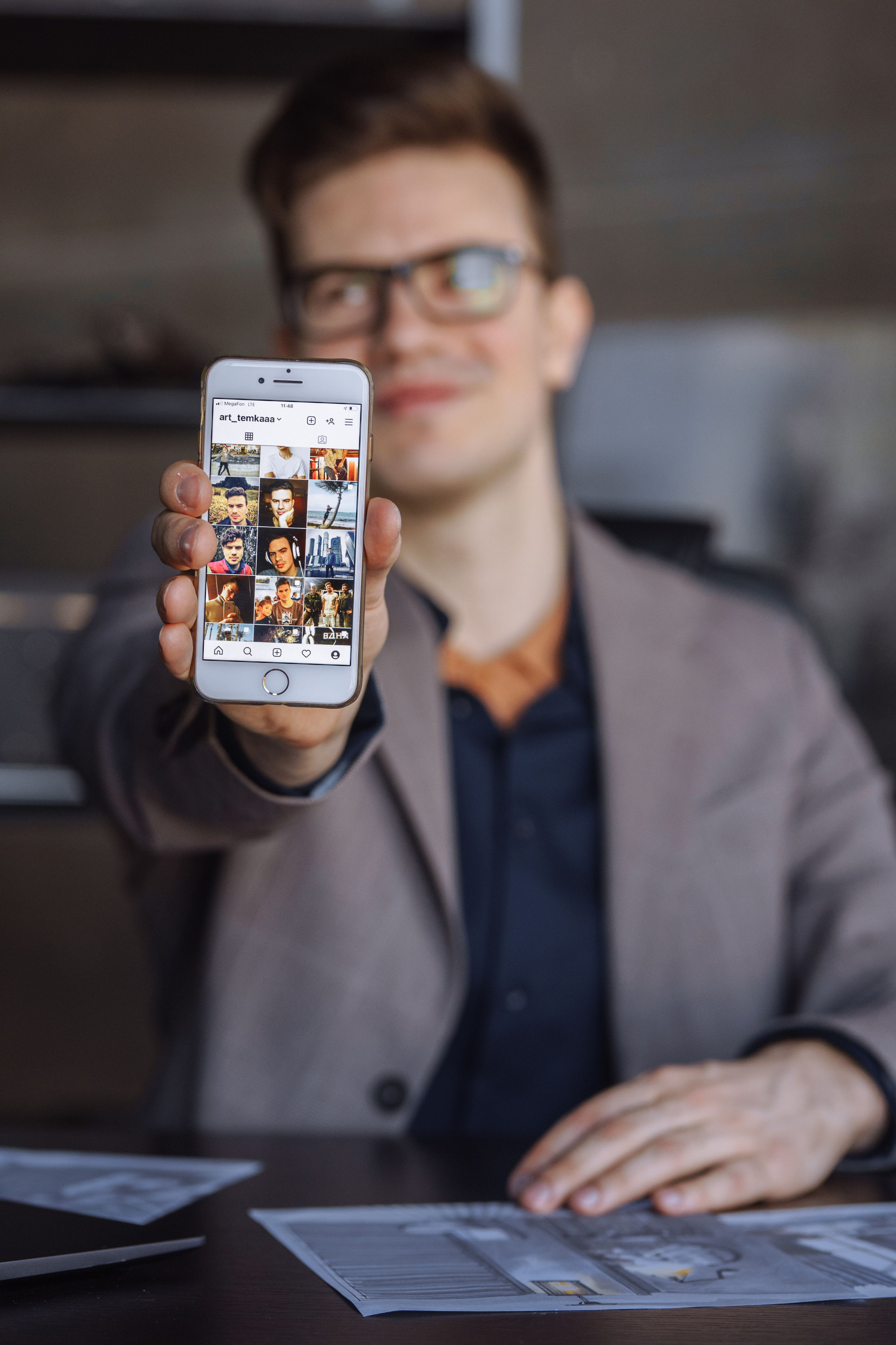 Александр — архитектор. Фотограф Нинель Гюрсой, г. Москва