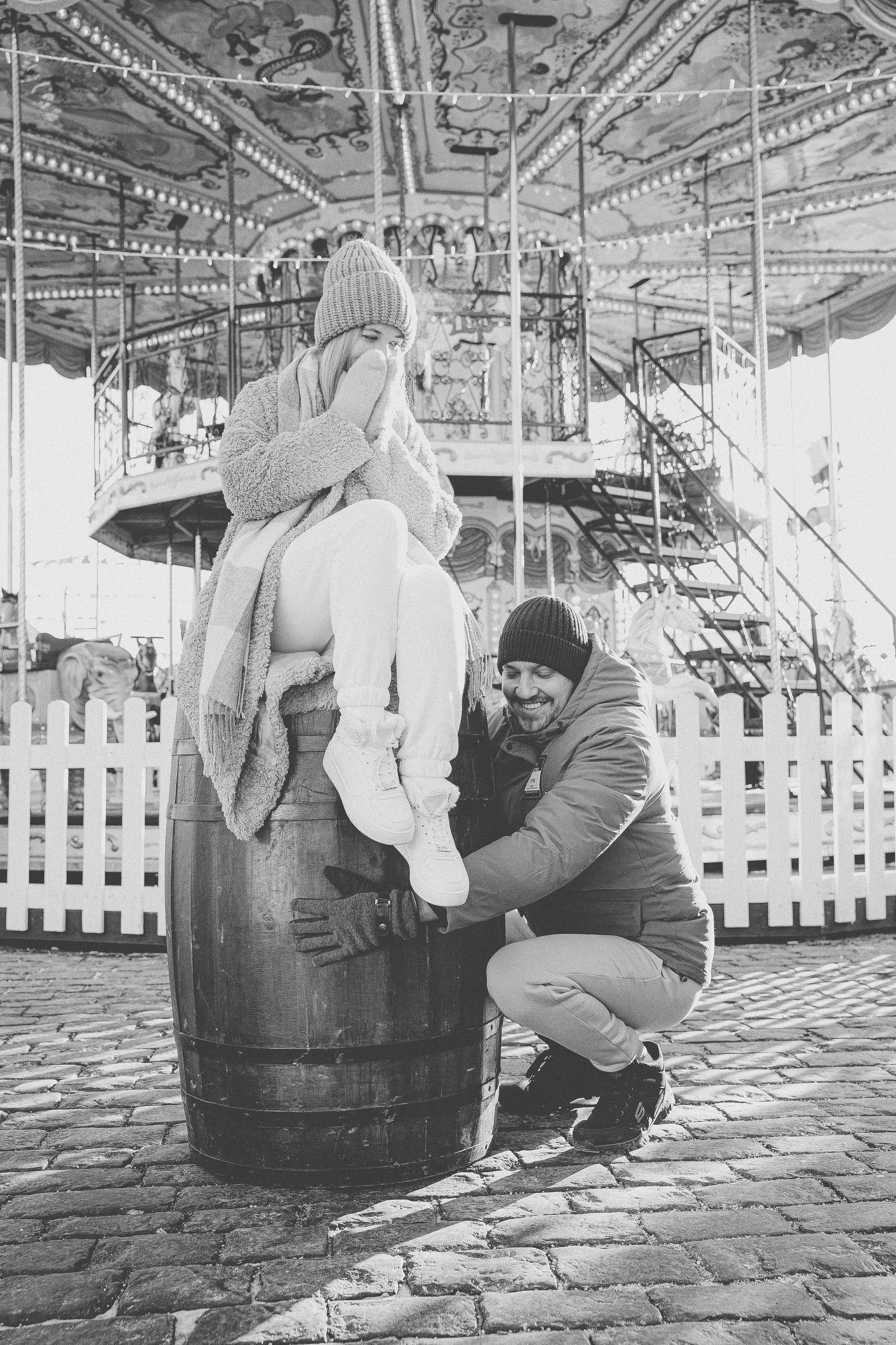 Маша и Саша. Фотограф Нинель Гюрсой, г. Москва