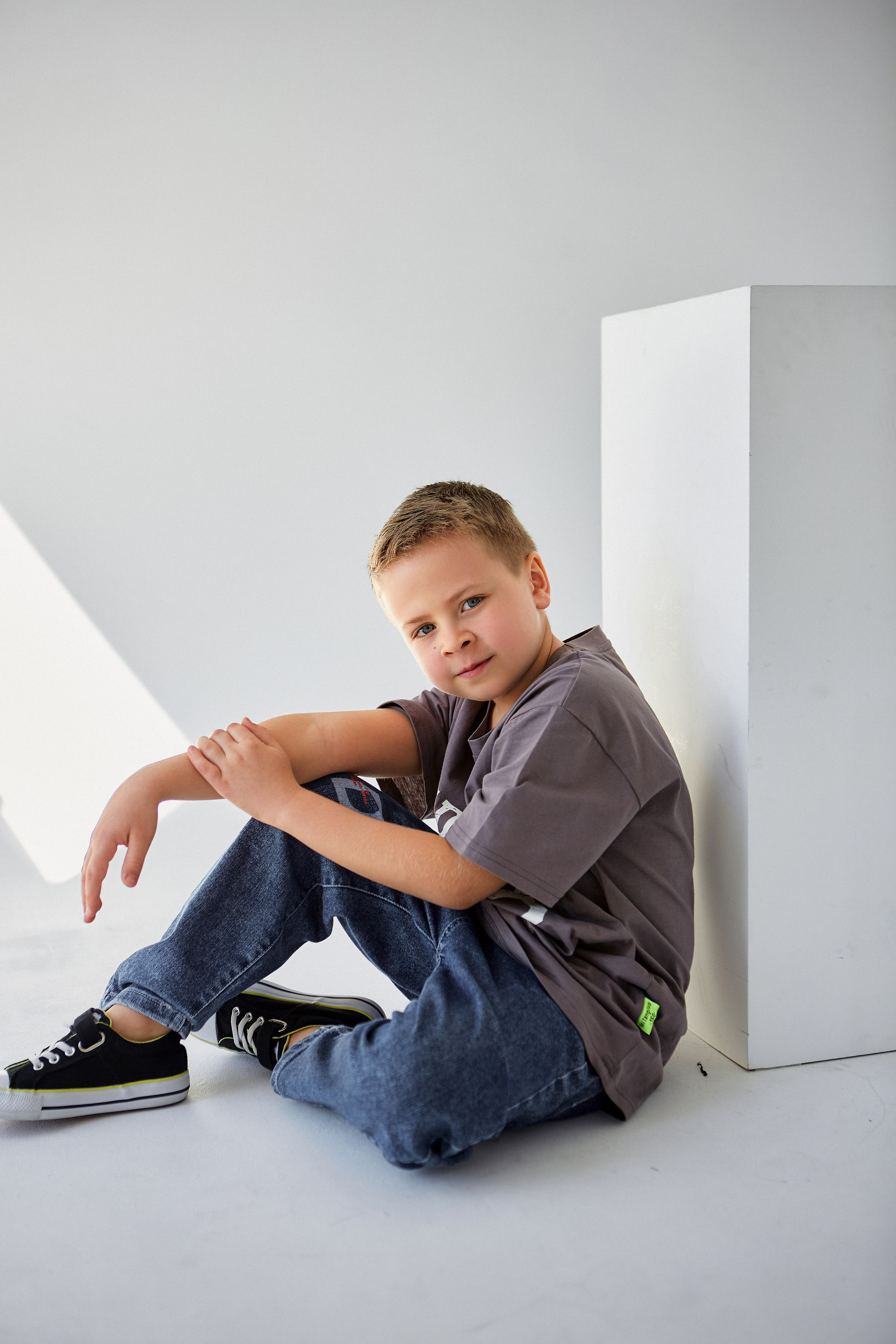 Богдан, 8 лет, рост 134 см. Efimova Model Agency