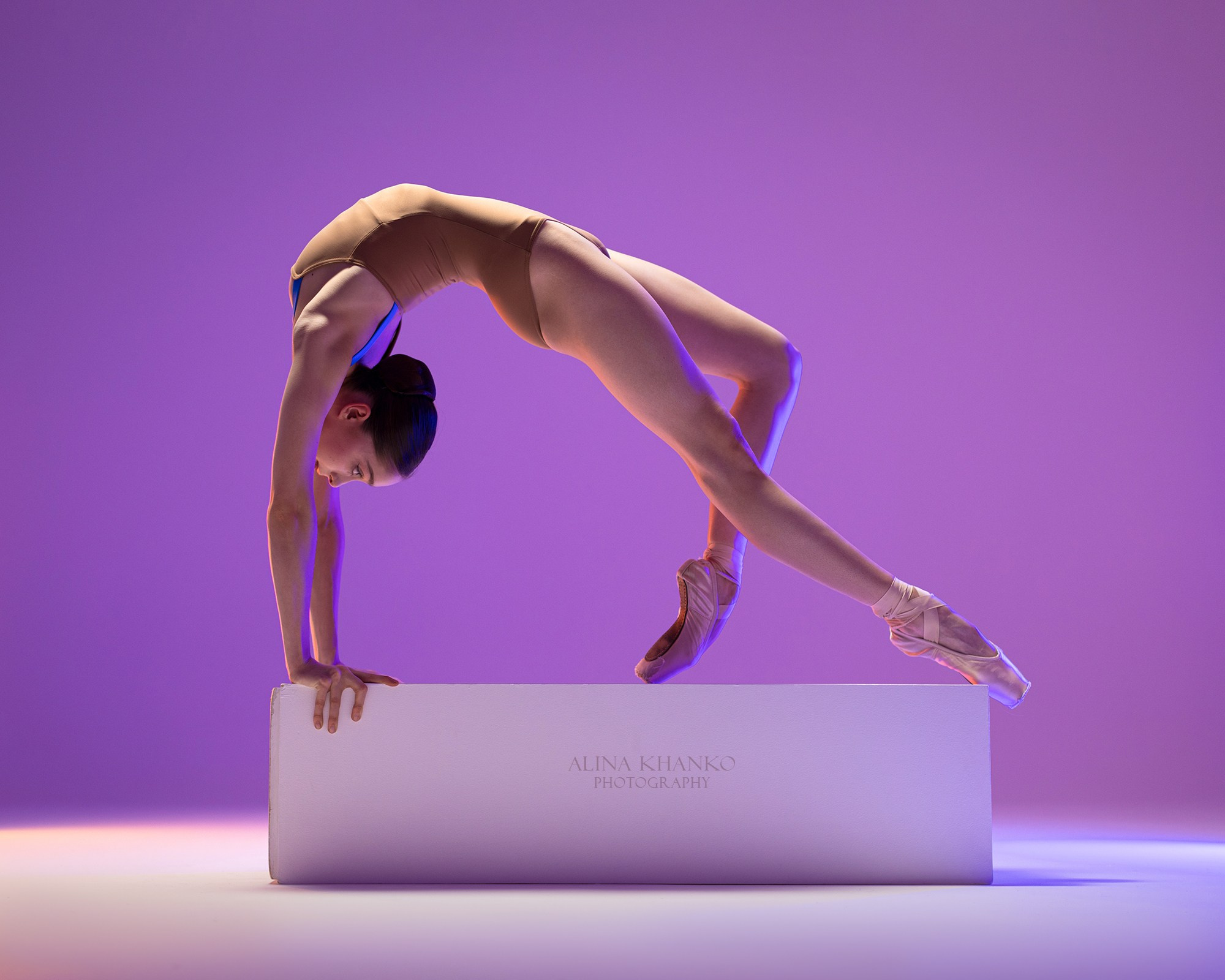 Балетная съёмка на белой циклораме и фонах. Балетный фотограф Алина Ханько — Душа Балета