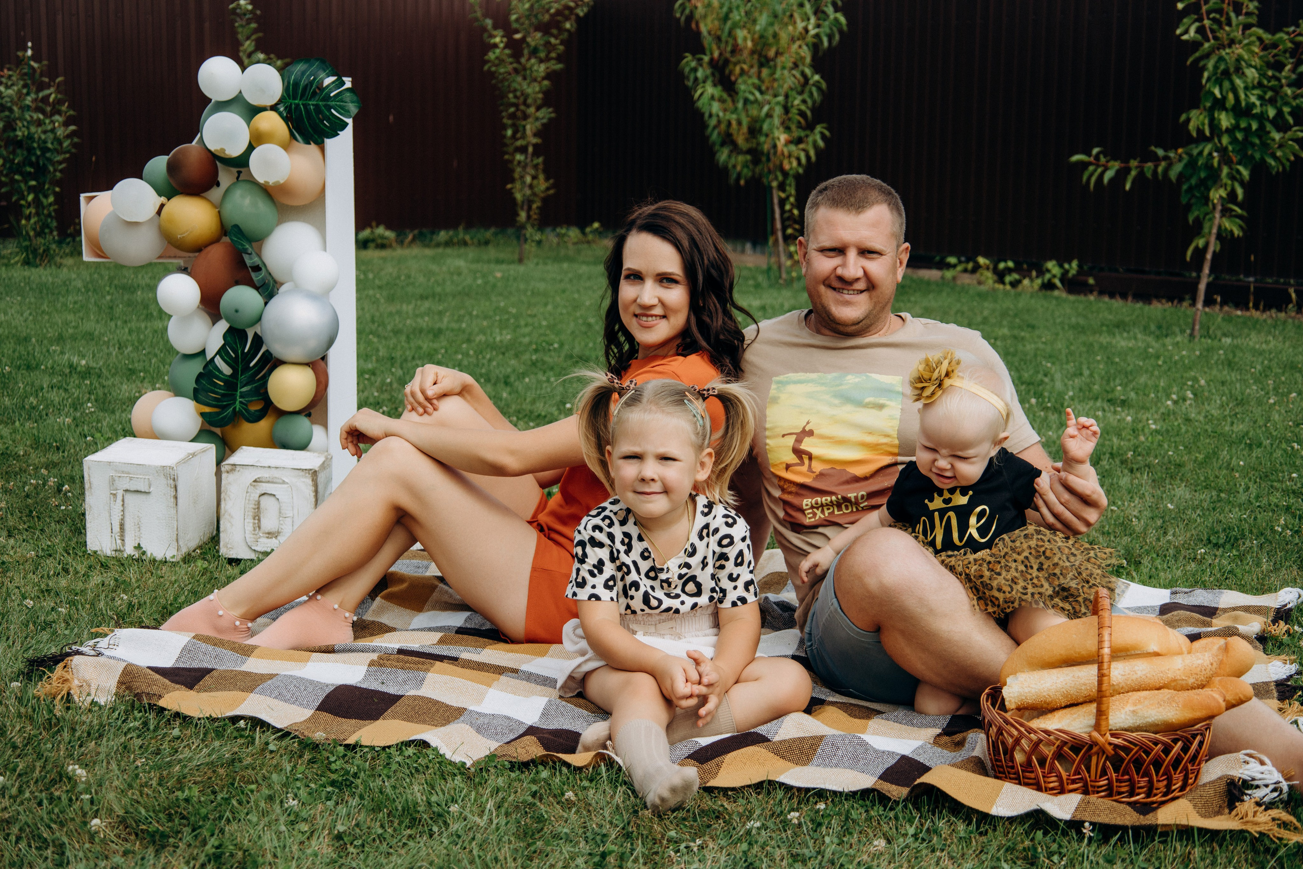Хрустящие батоны и крошка Милана. Портретный и семейный фотограф в Воронеже Ксения Ремизова