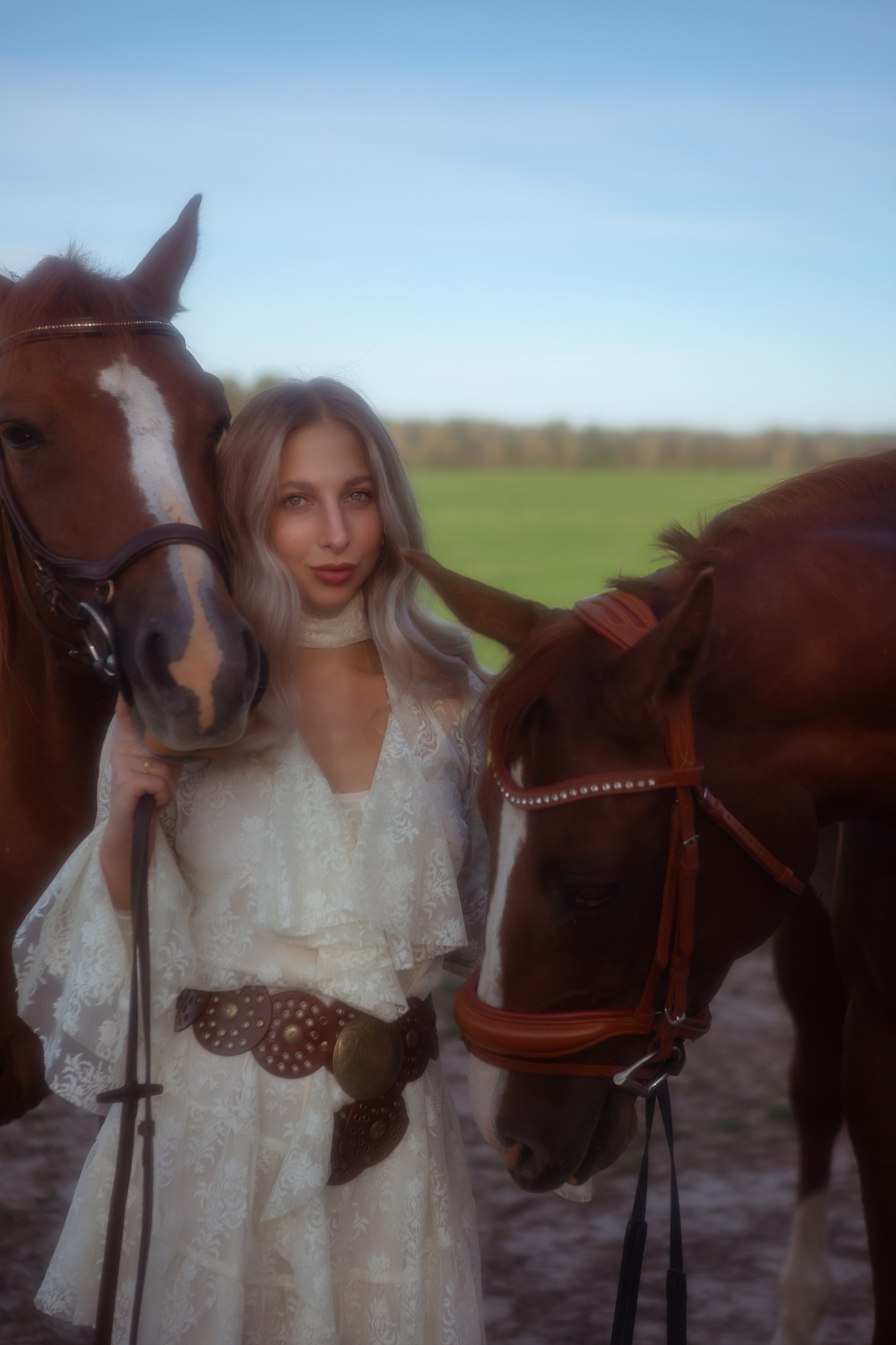Съемка Елизавета с лошадьми. Фотограф Калуга