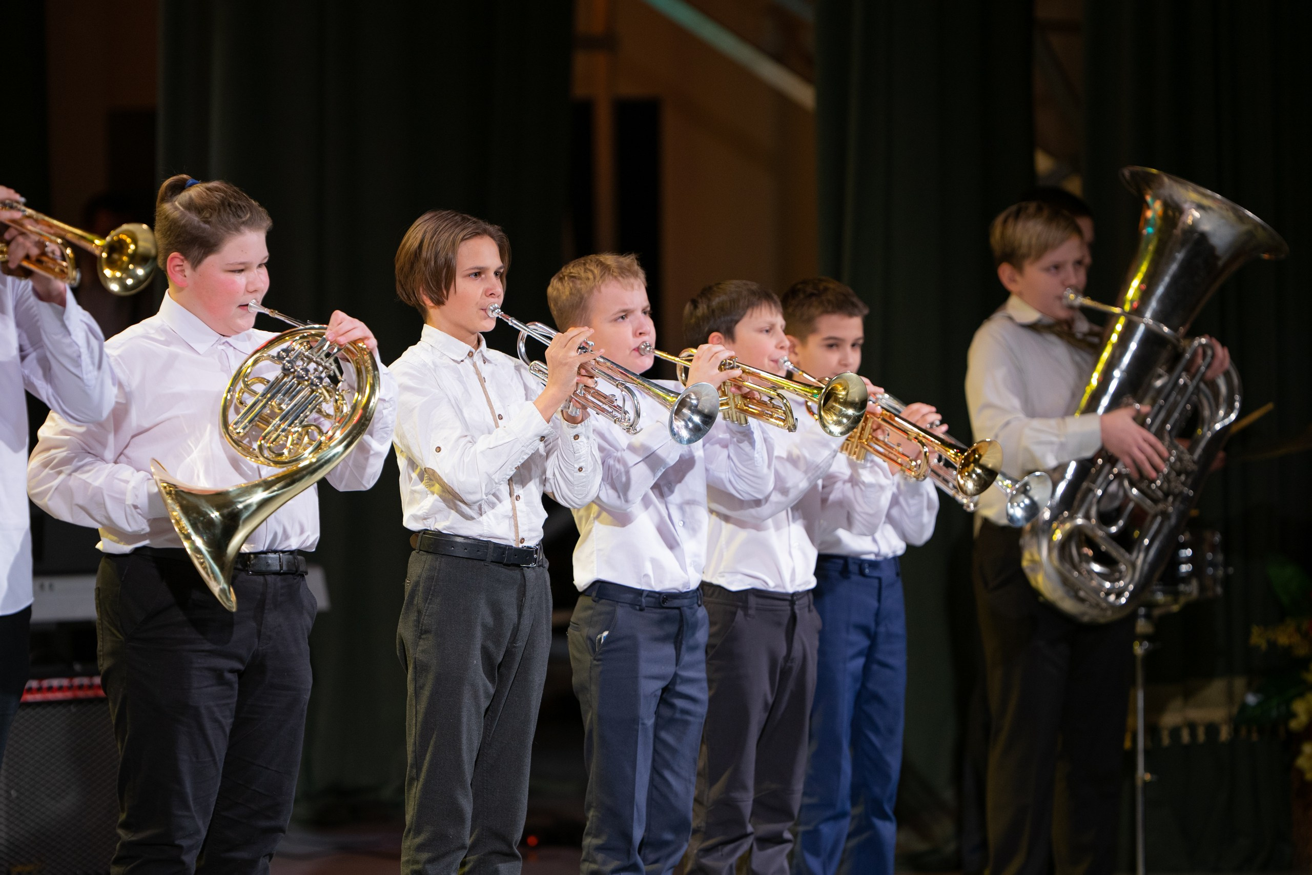 Духовой оркестр ЦГИ. Фотограф Владимир Коровяковский