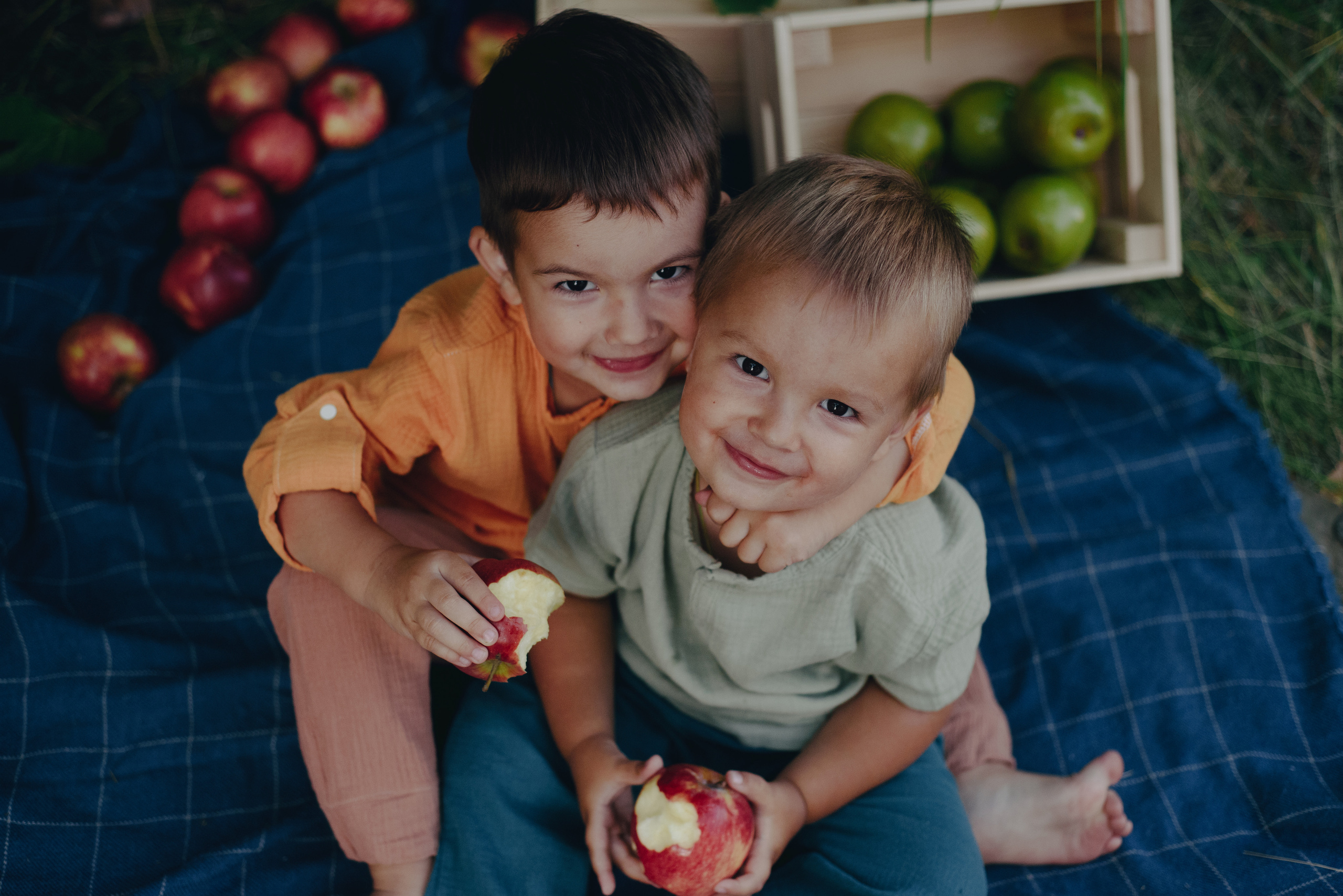 ПРОЕКТ «Яблочное счастье». Семейный и детский фотограф в Тейково