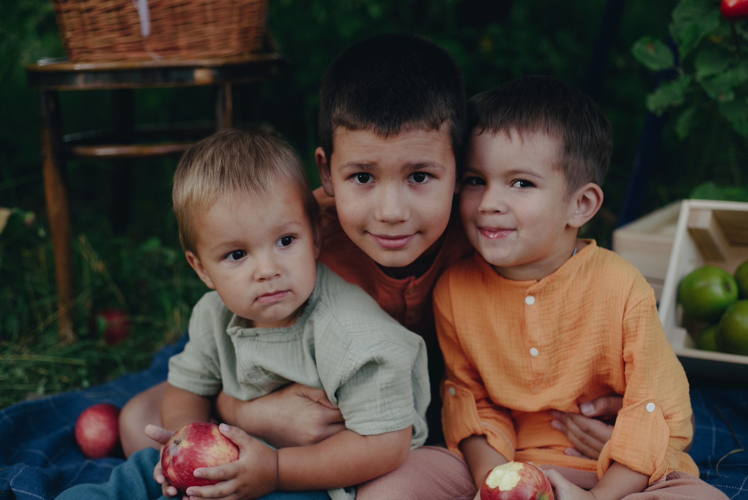ПРОЕКТ «Яблочное счастье». Семейный и детский фотограф в Тейково