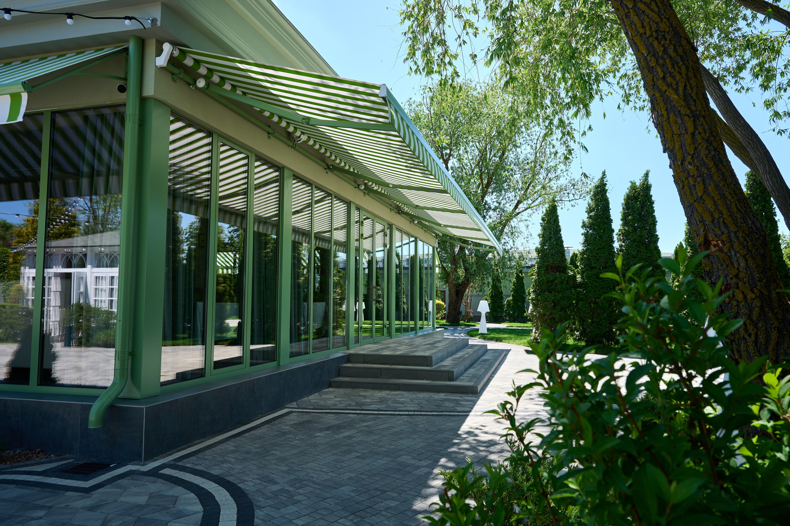 Контент съемка территории ресторана в Ростове-на-Дону 