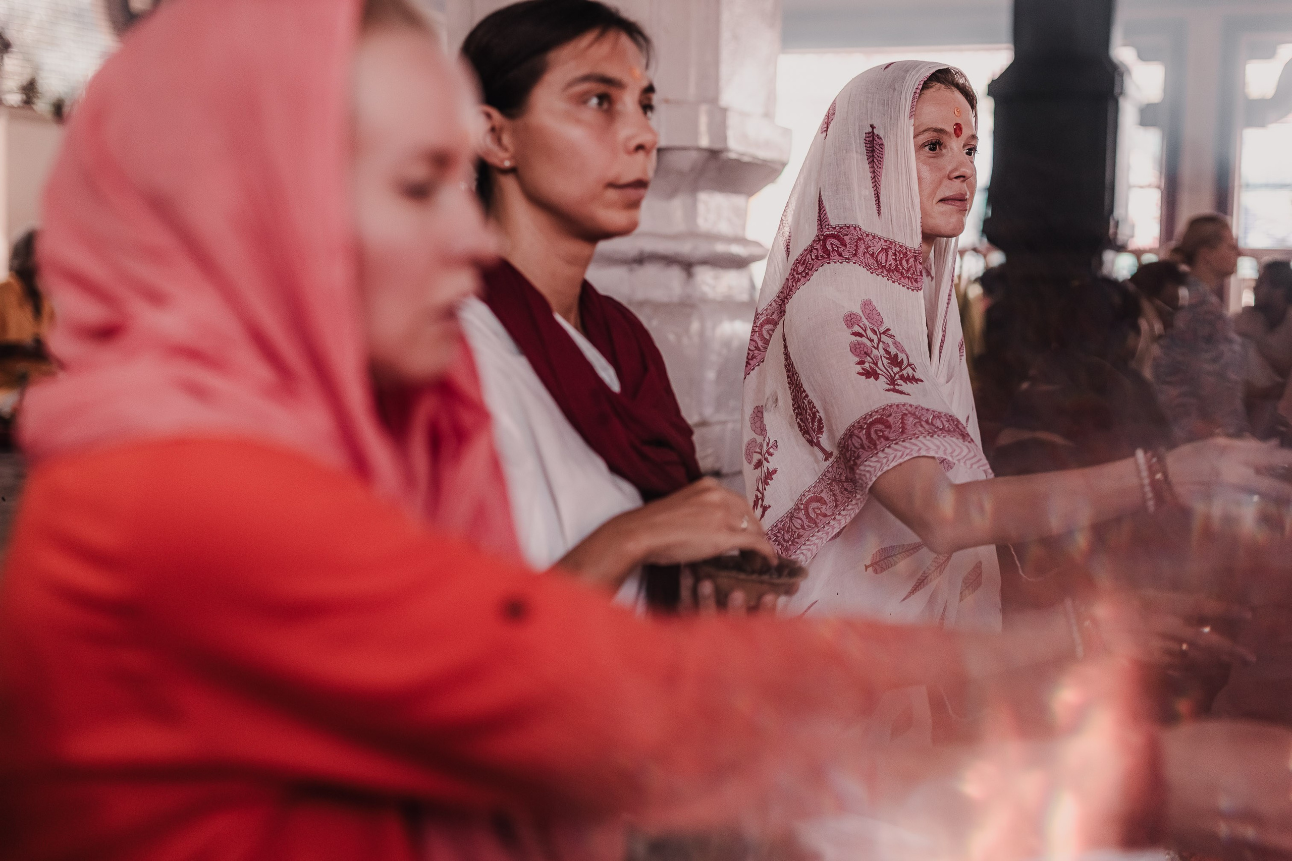 Navaratri yajna at Devraha Baba Ji ashram. Мариам Багдасарян