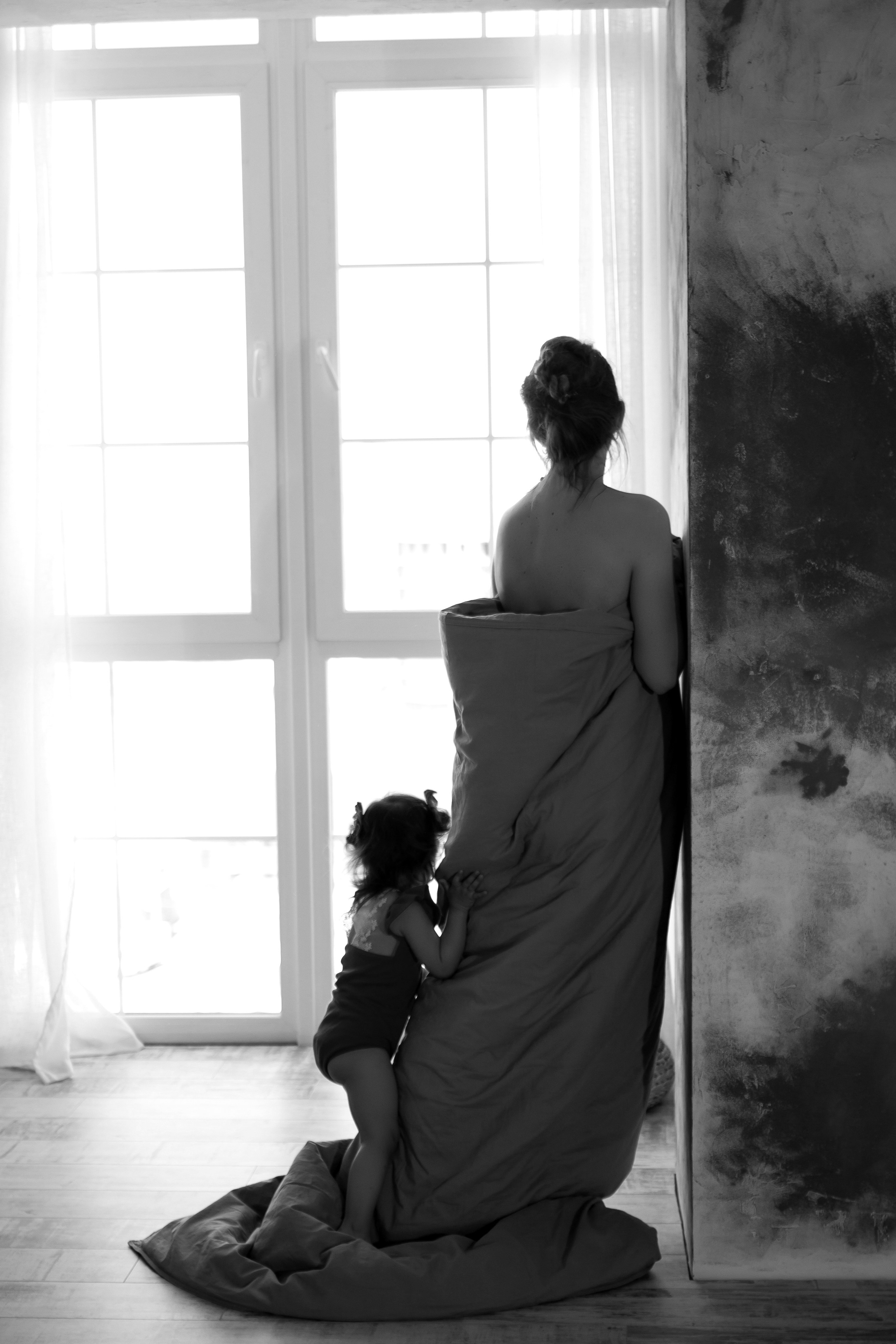 Семейная фотосессия в студии. Фотограф новорожденных в Новосибирске