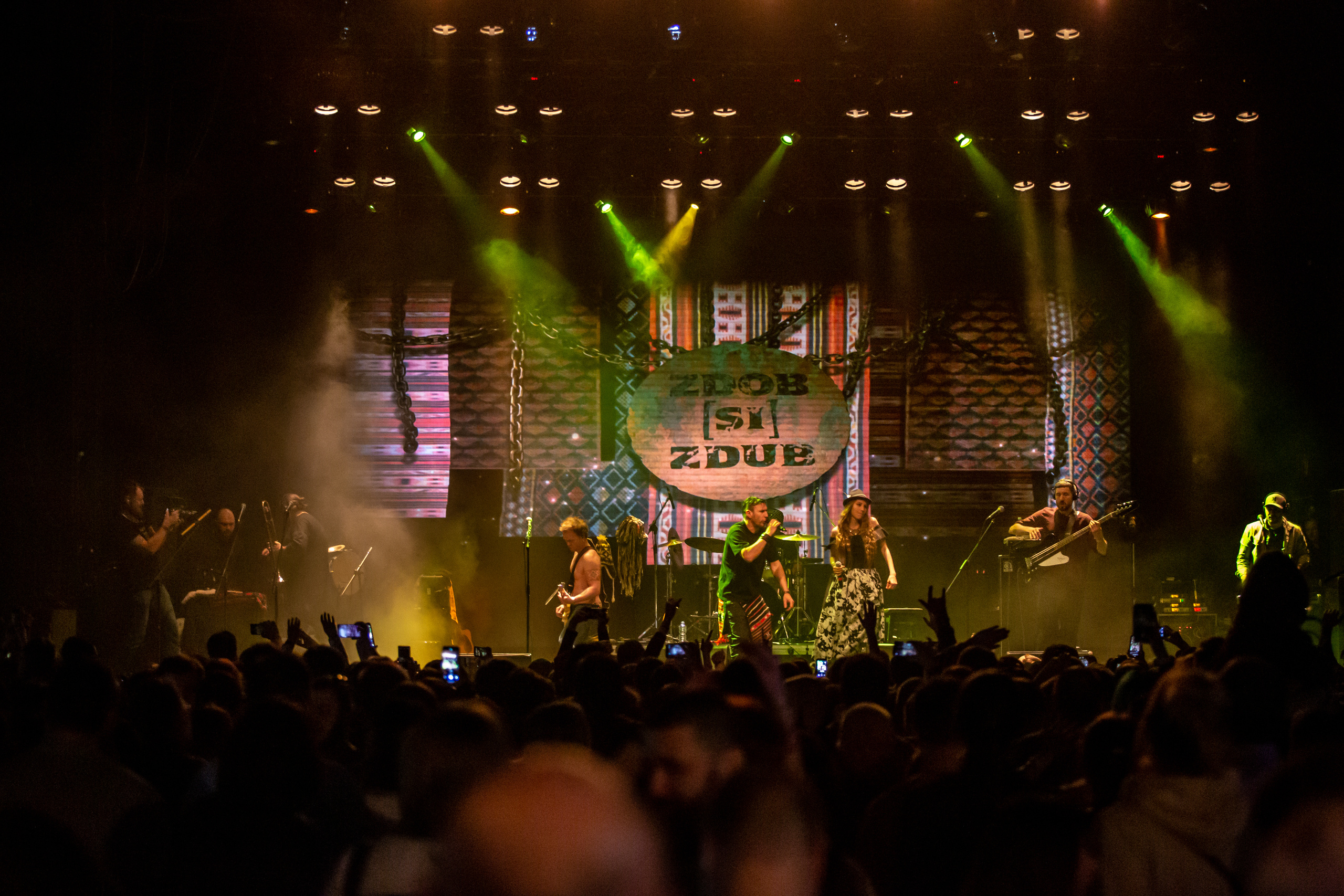 Группа Zdob si Zdub 21 февраля 2020 в Москве. Фотограф Сонкина Татьяна