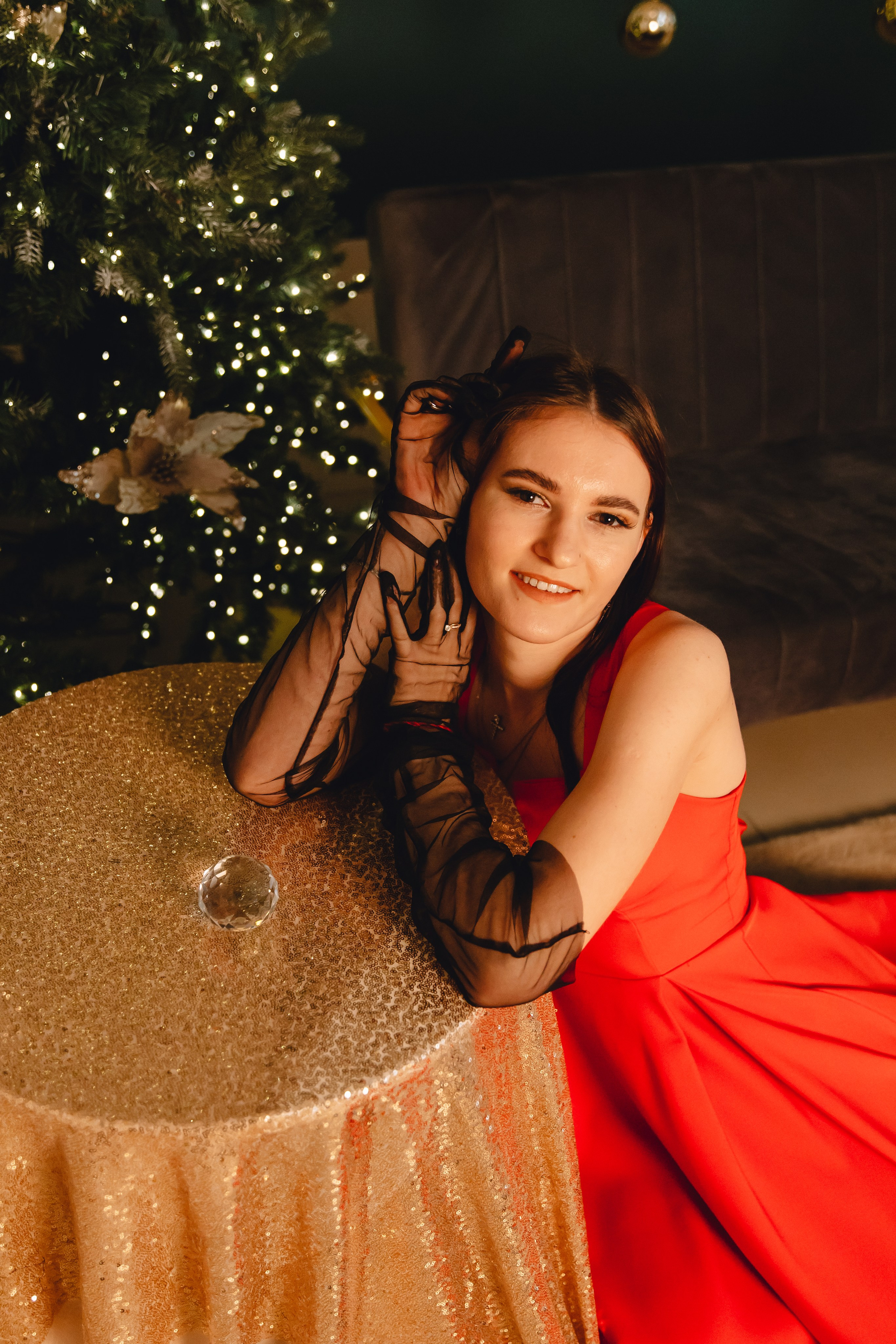 Лера. Индивидуальная новогодняя фотосессия. Фотограф во Владивостоке. Юрганова Анна