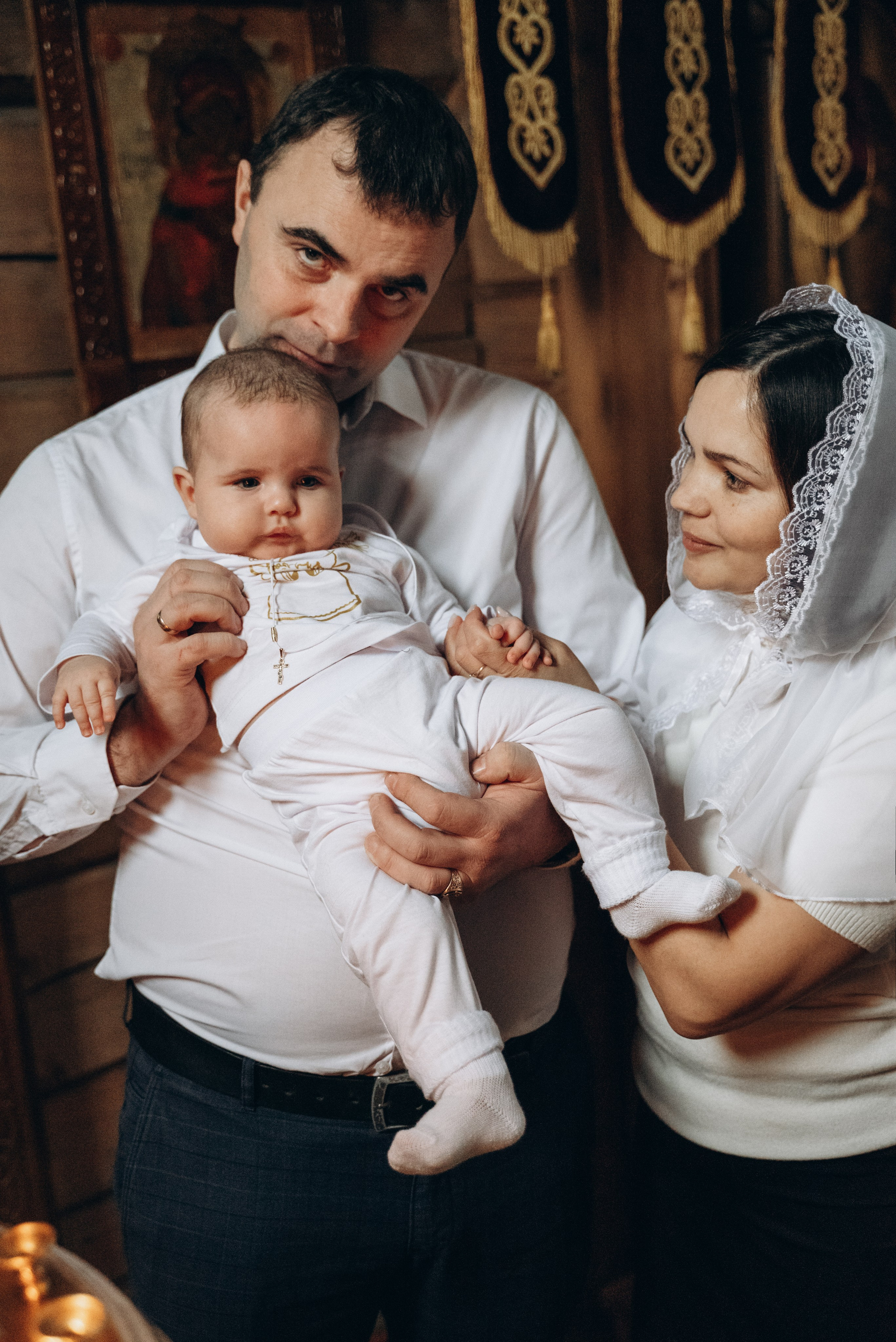 Крещение Назара. Семейный фотограф в Минске Дарья Дреко