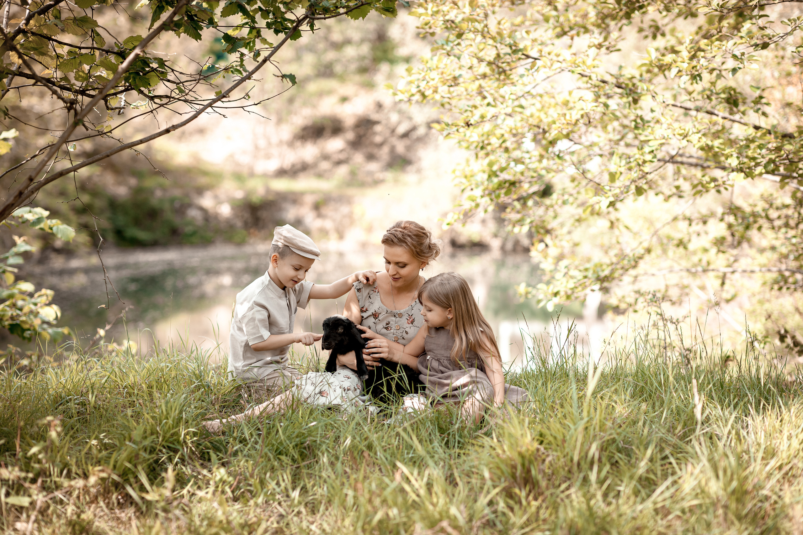 В Отраде с козликом. Семейный и детский фотограф в Туапсинском районе Кузьмичёва Светлана
