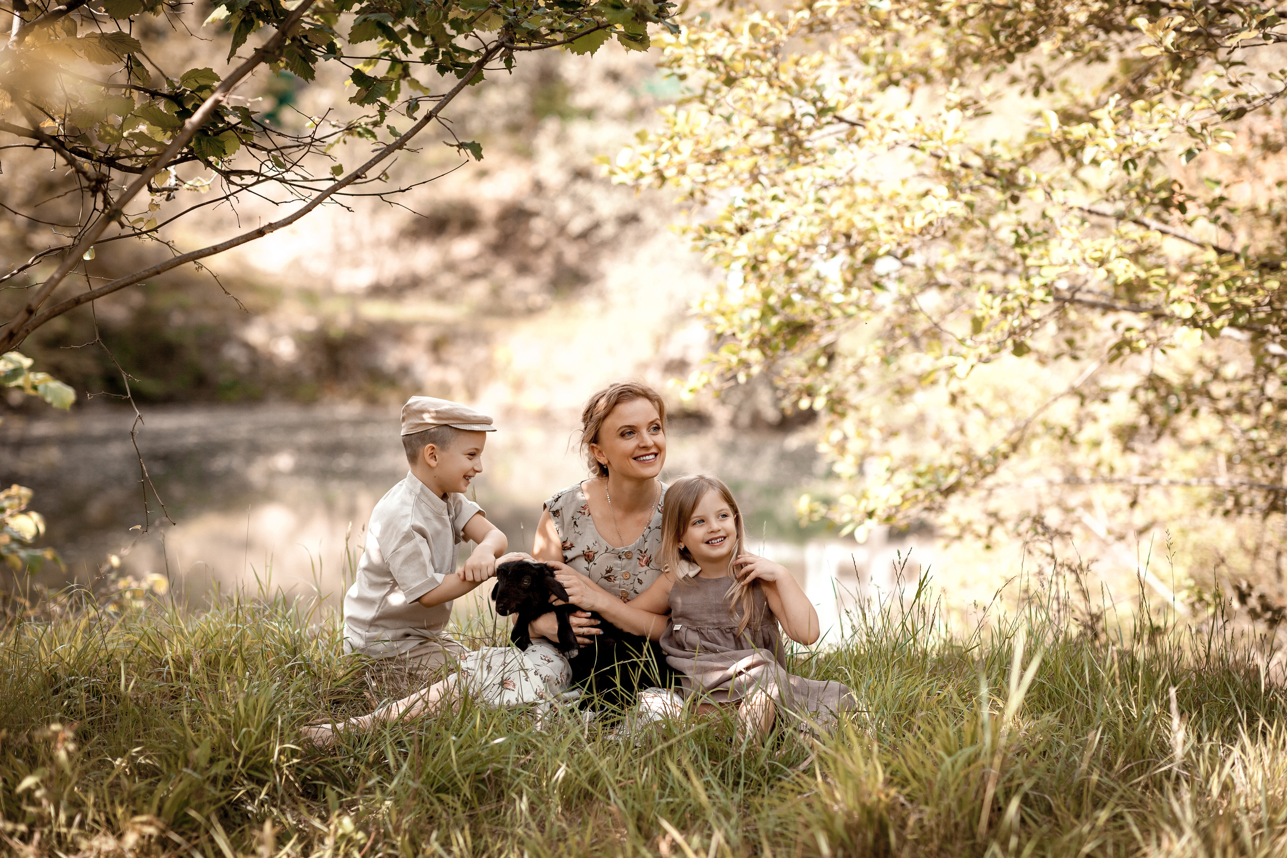 В Отраде с козликом. Семейный и детский фотограф в Туапсинском районе Кузьмичёва Светлана
