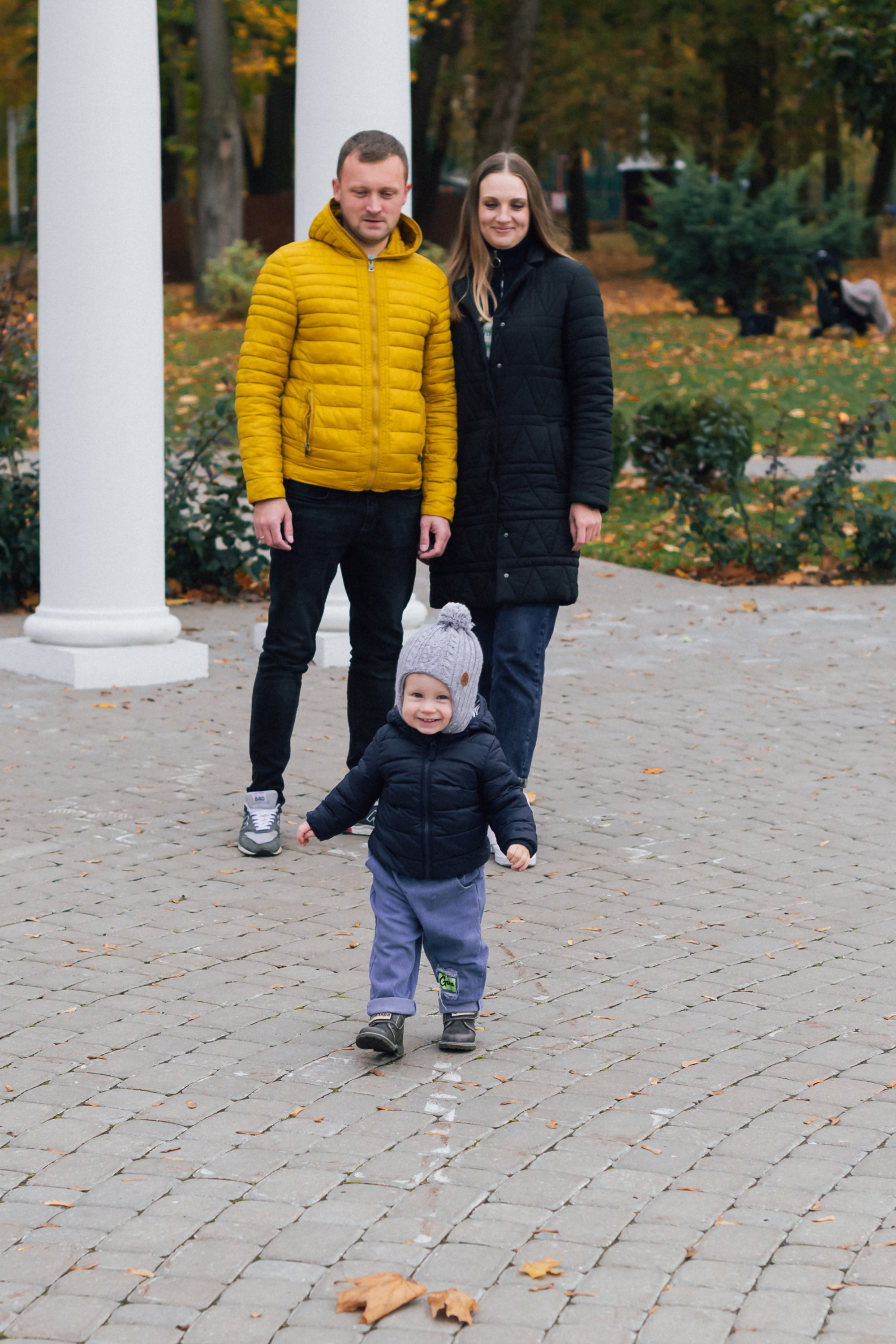 Осенняя съемка семьи Дениса. Фотограф Тула творческие фотосессии недорого Ольга Ромашина