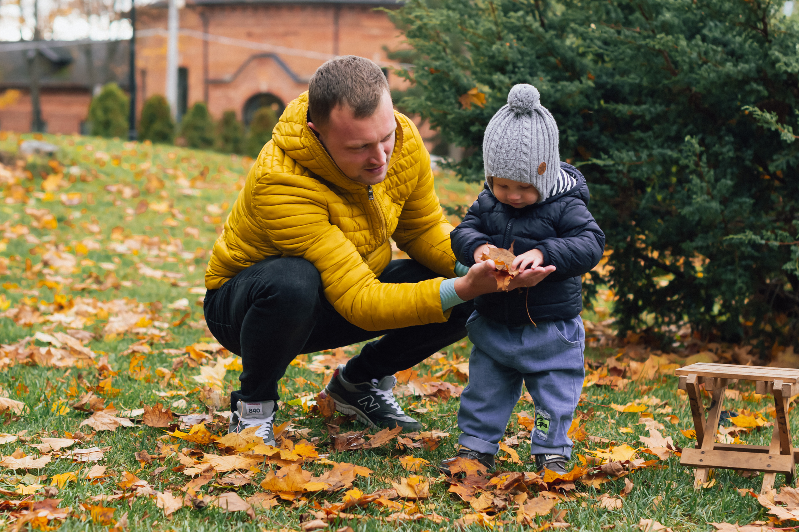 Осенняя съемка семьи Дениса. Фотограф Тула творческие фотосессии недорого Ольга Ромашина