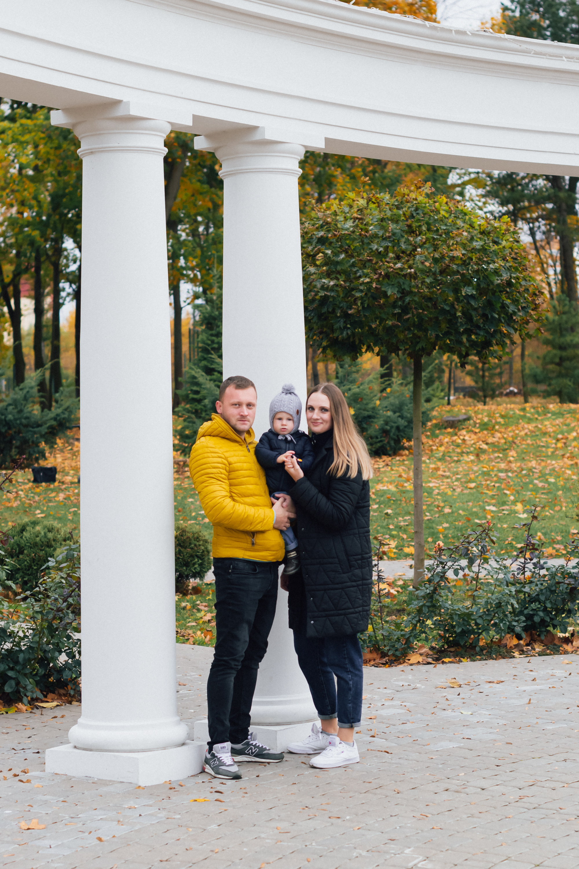 Осенняя съемка семьи Дениса. Фотограф Тула творческие фотосессии недорого Ольга Ромашина