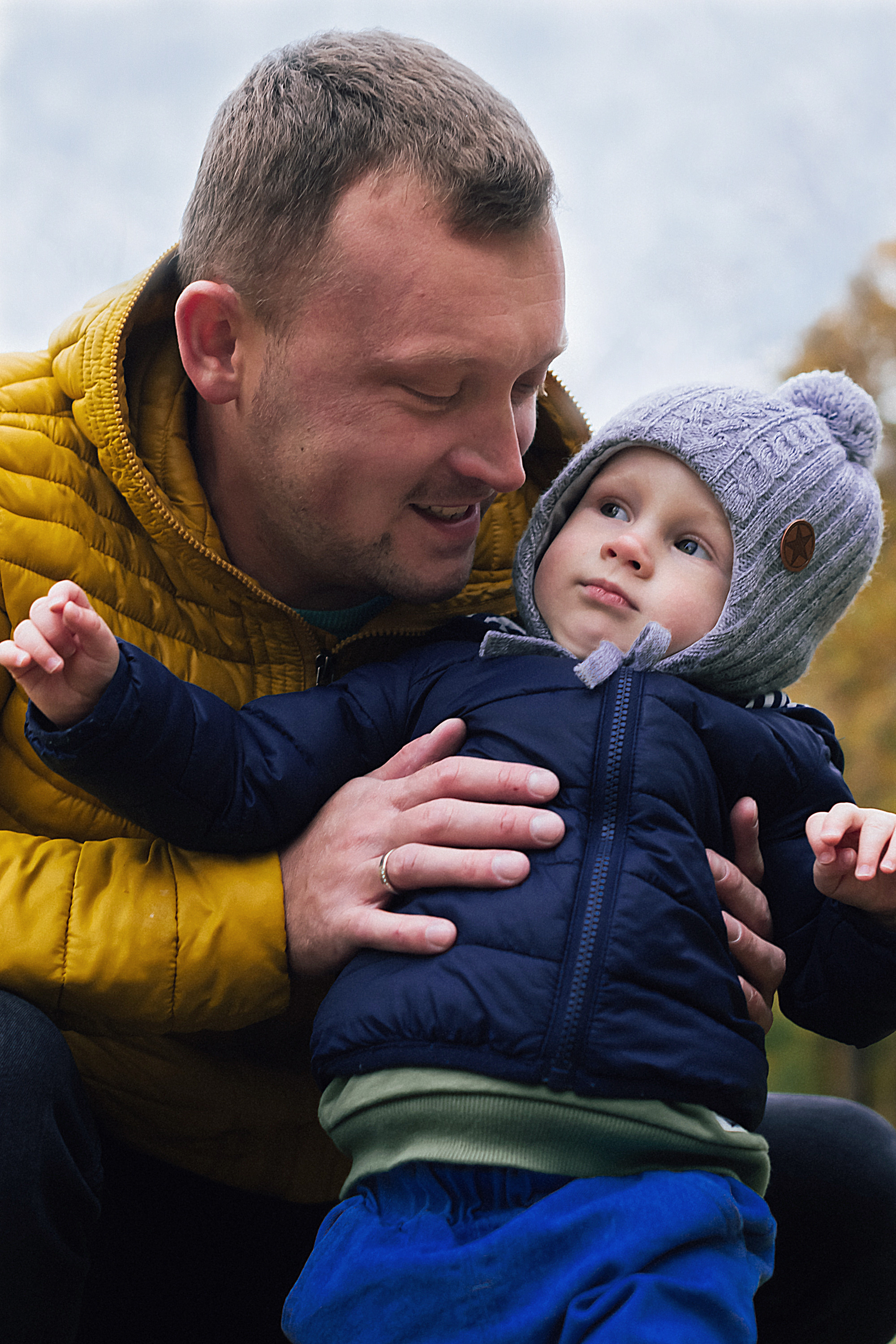 Осенняя съемка семьи Дениса. Фотограф Тула творческие фотосессии недорого Ольга Ромашина
