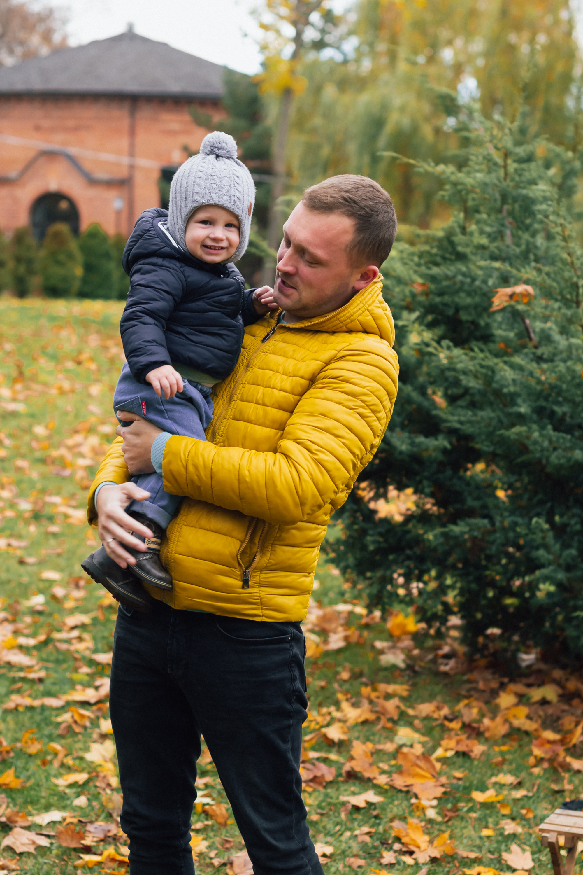 Осенняя съемка семьи Дениса. Фотограф Тула творческие фотосессии недорого Ольга Ромашина