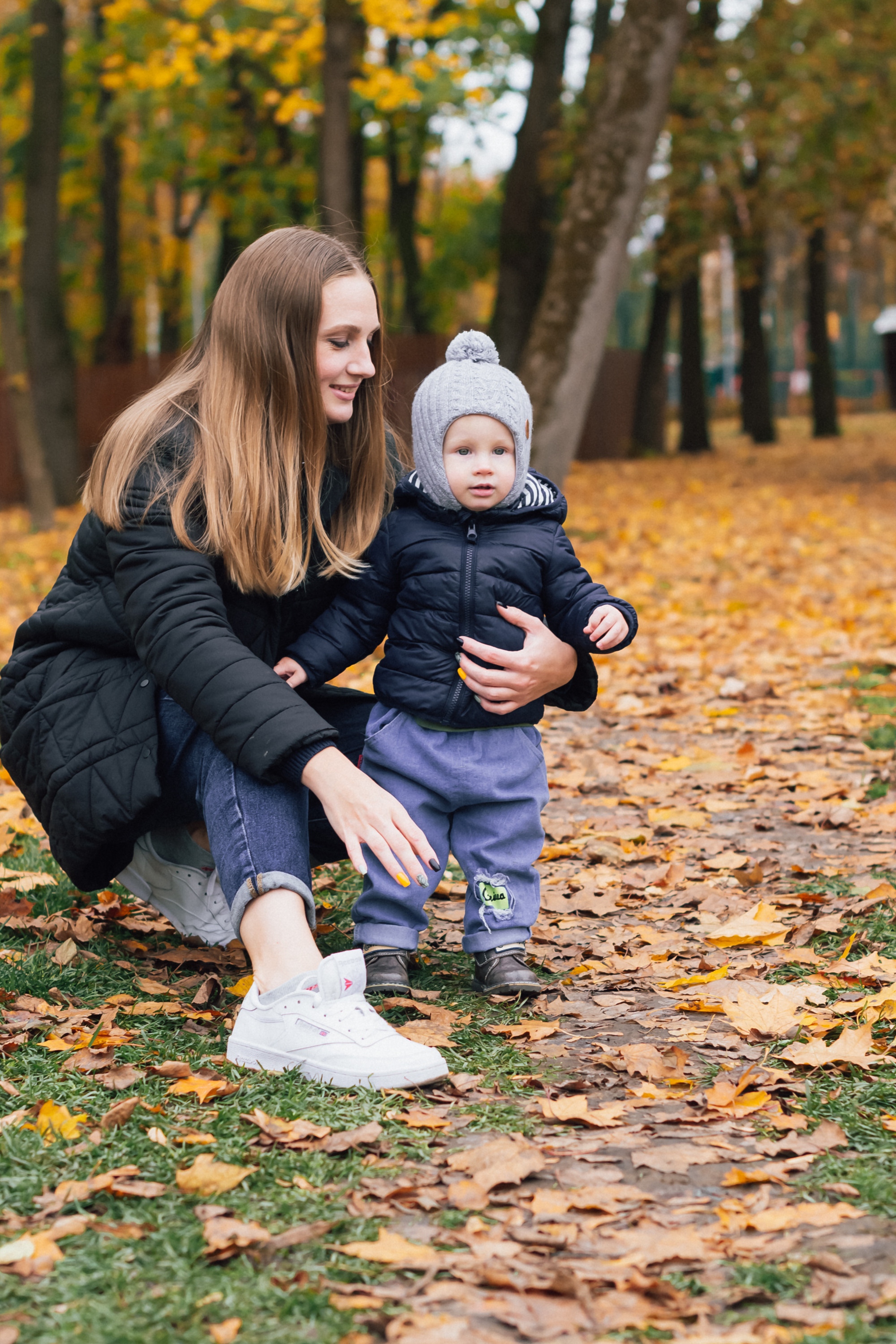 Осенняя съемка семьи Дениса. Фотограф Тула творческие фотосессии недорого Ольга Ромашина