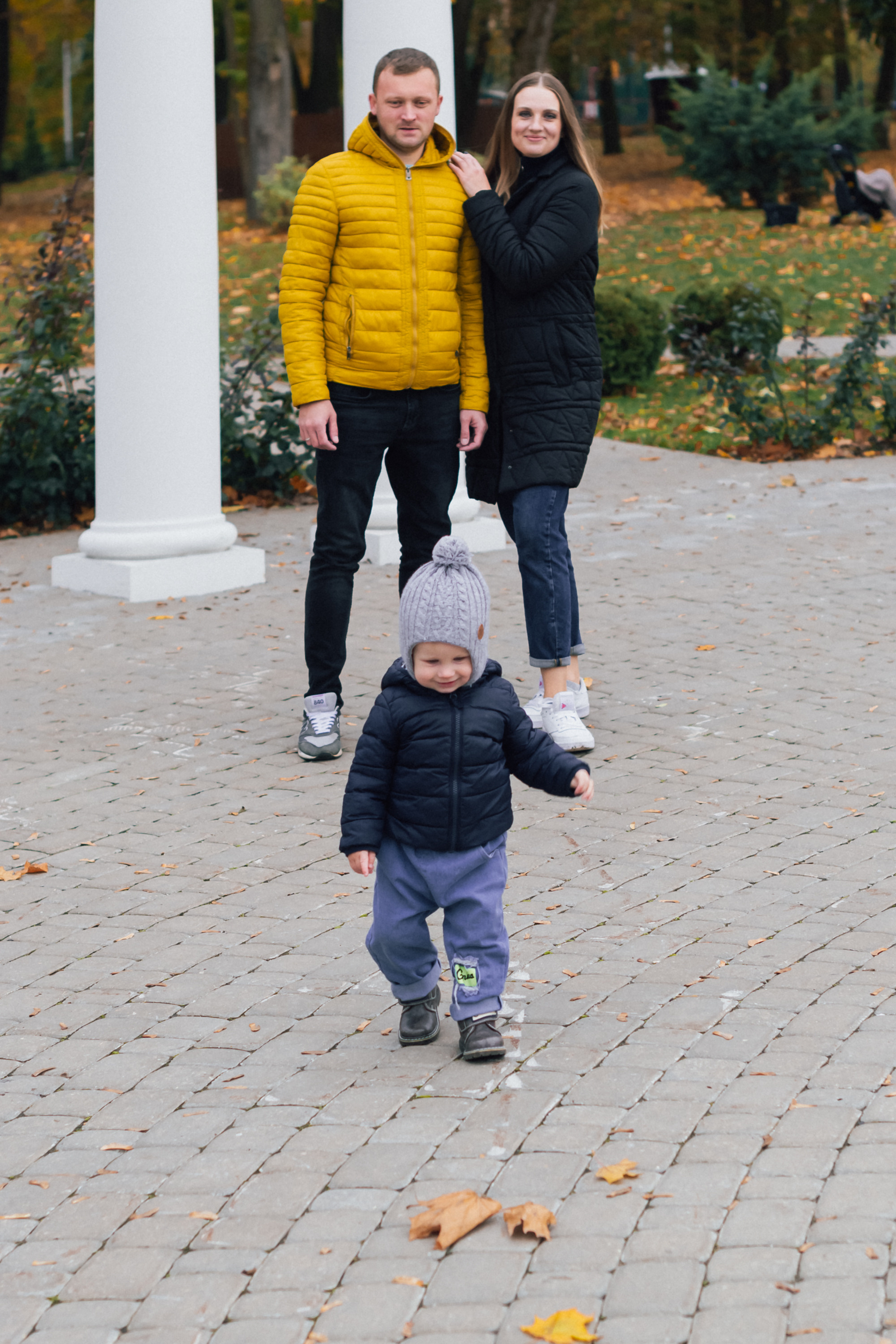 Осенняя съемка семьи Дениса. Фотограф Тула творческие фотосессии недорого Ольга Ромашина